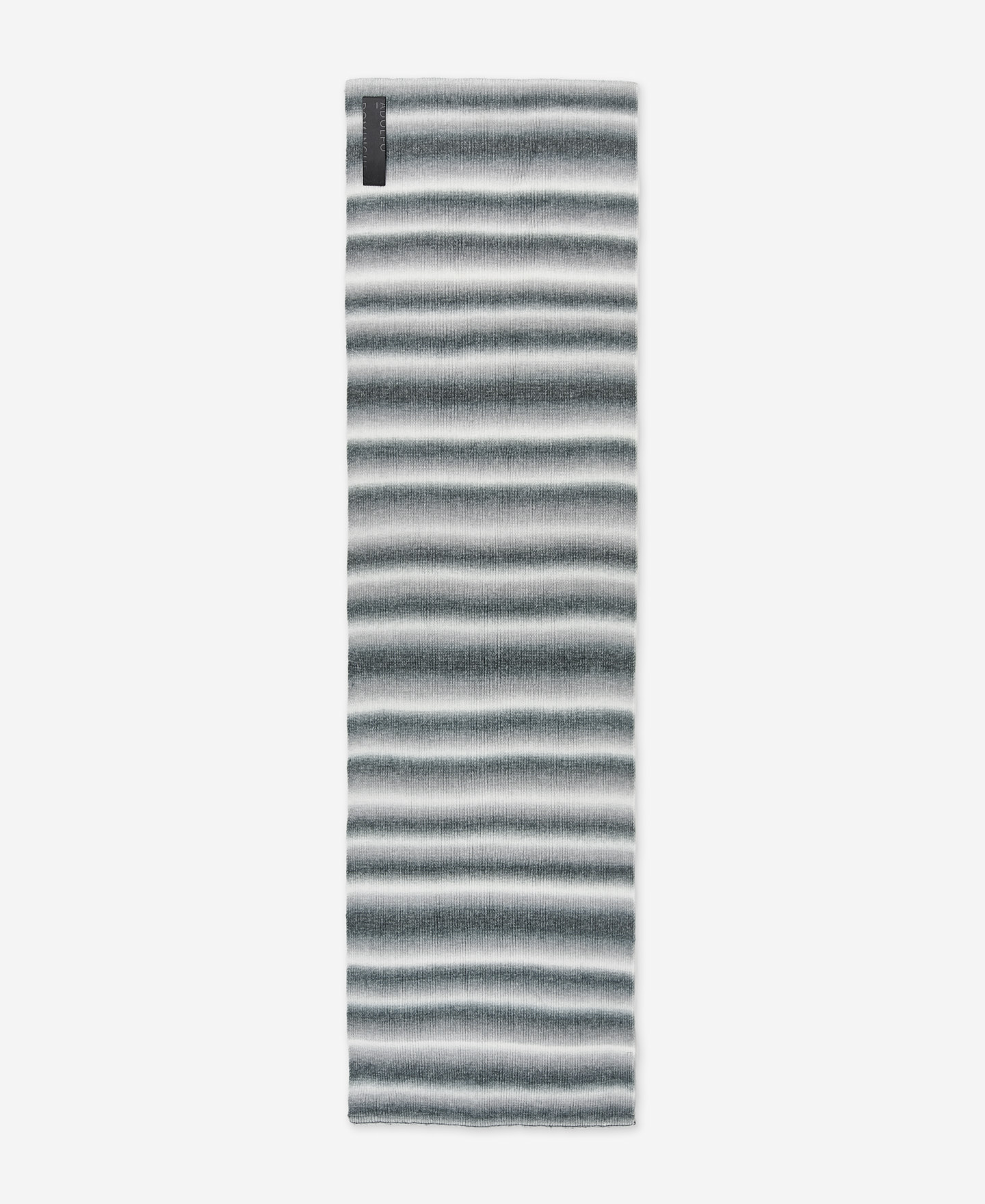 Charcoal grey acrylic scarf for women image number 0