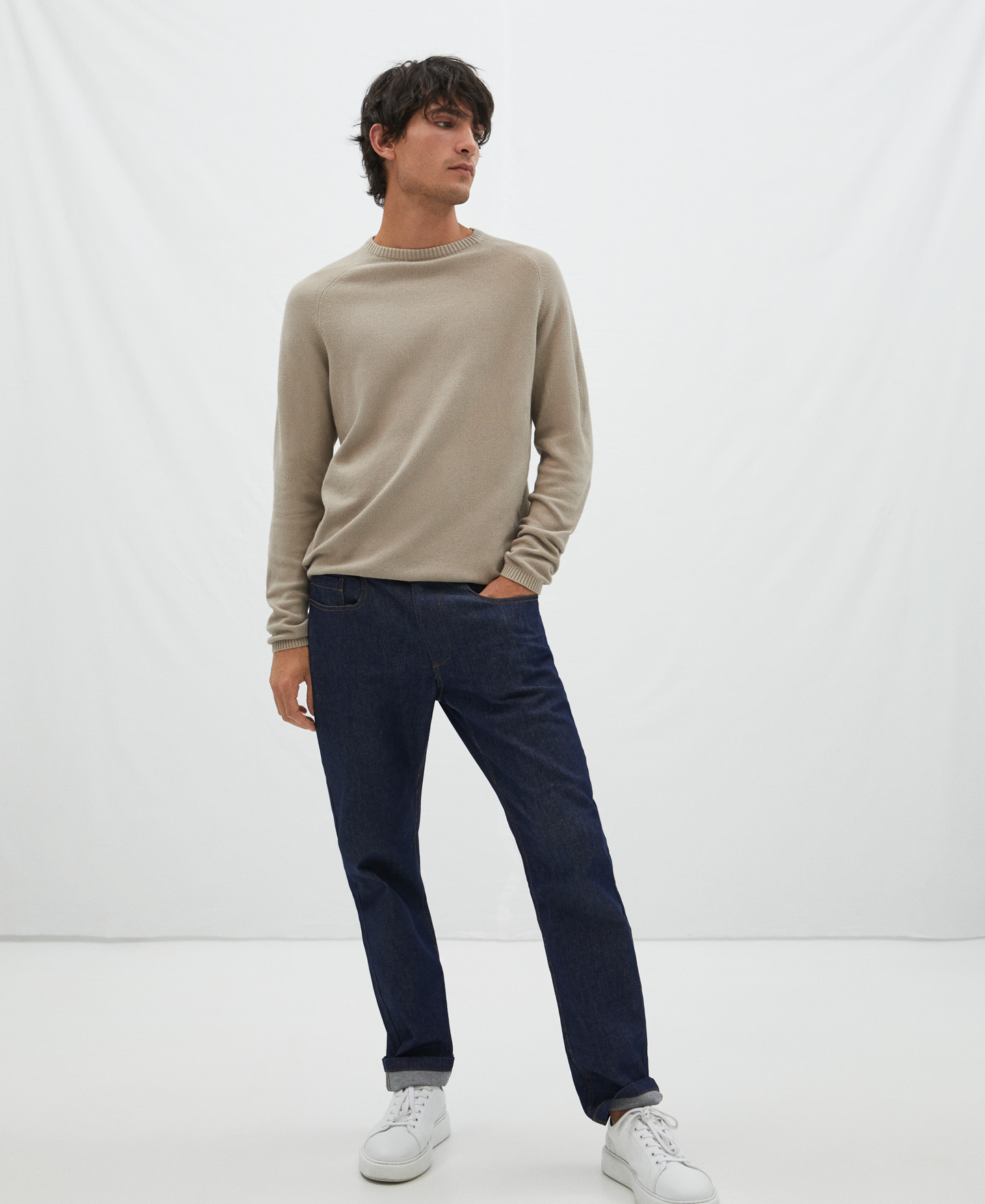 Organic cotton sweater image number 1