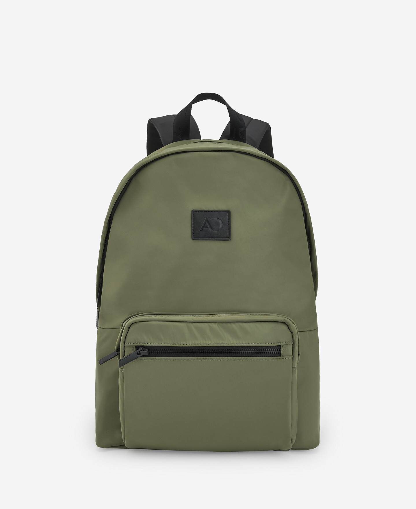 Recycled materials khaki backpack image number 0