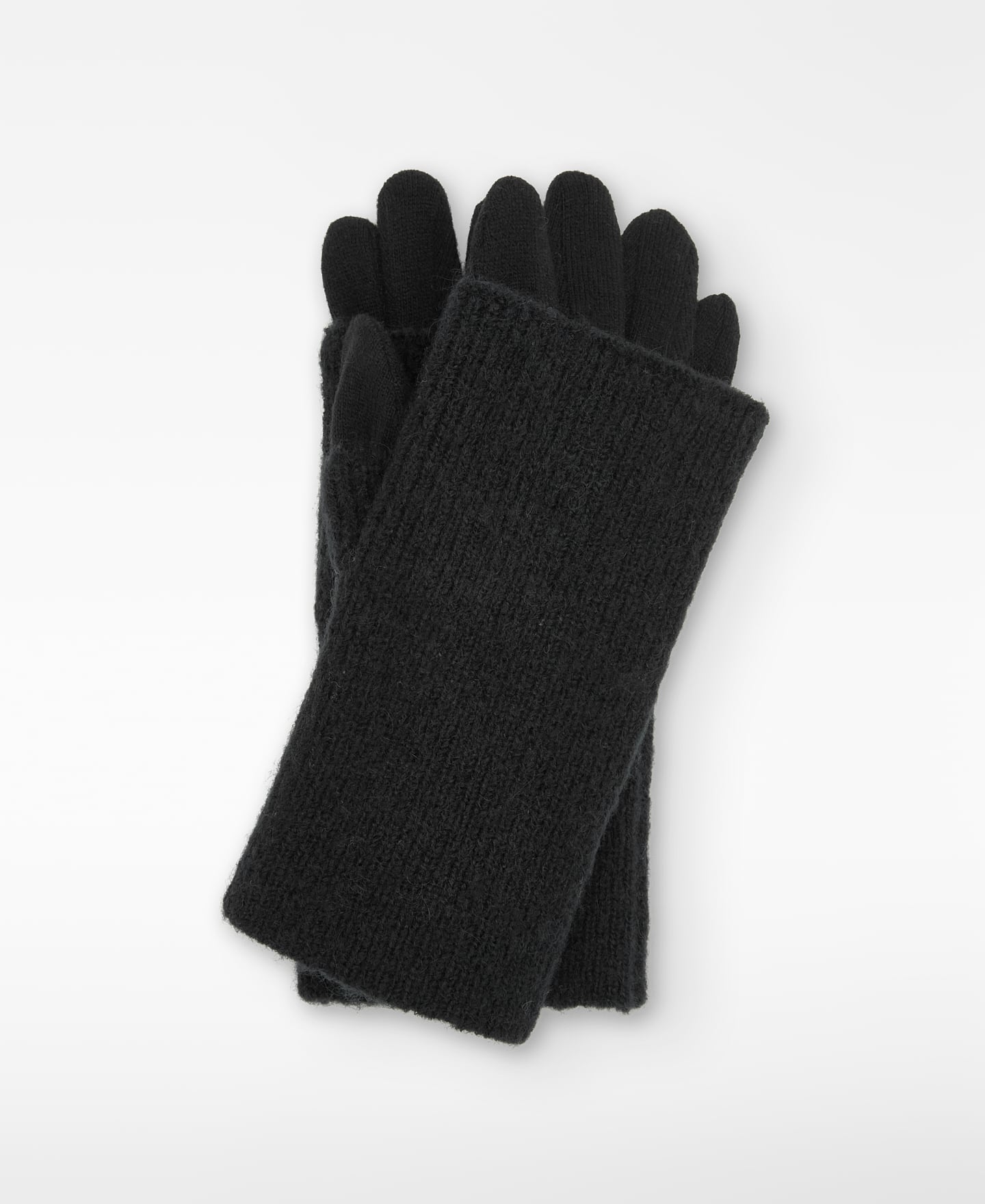 Convertible knit gloves image number 0