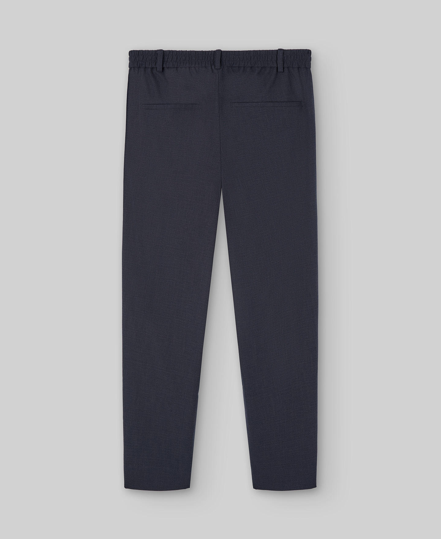 Gray relaxed fit trousers man image number 5