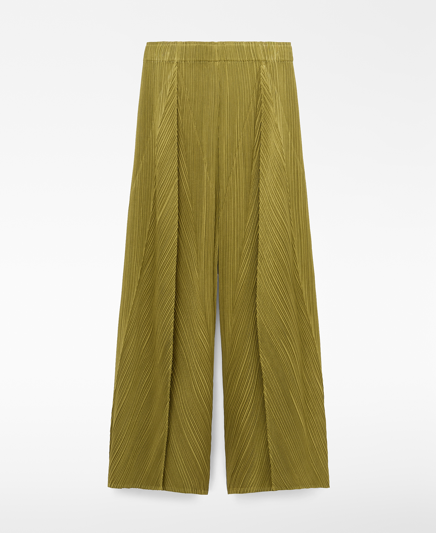 Pantalon palazzo crinkle image number 6