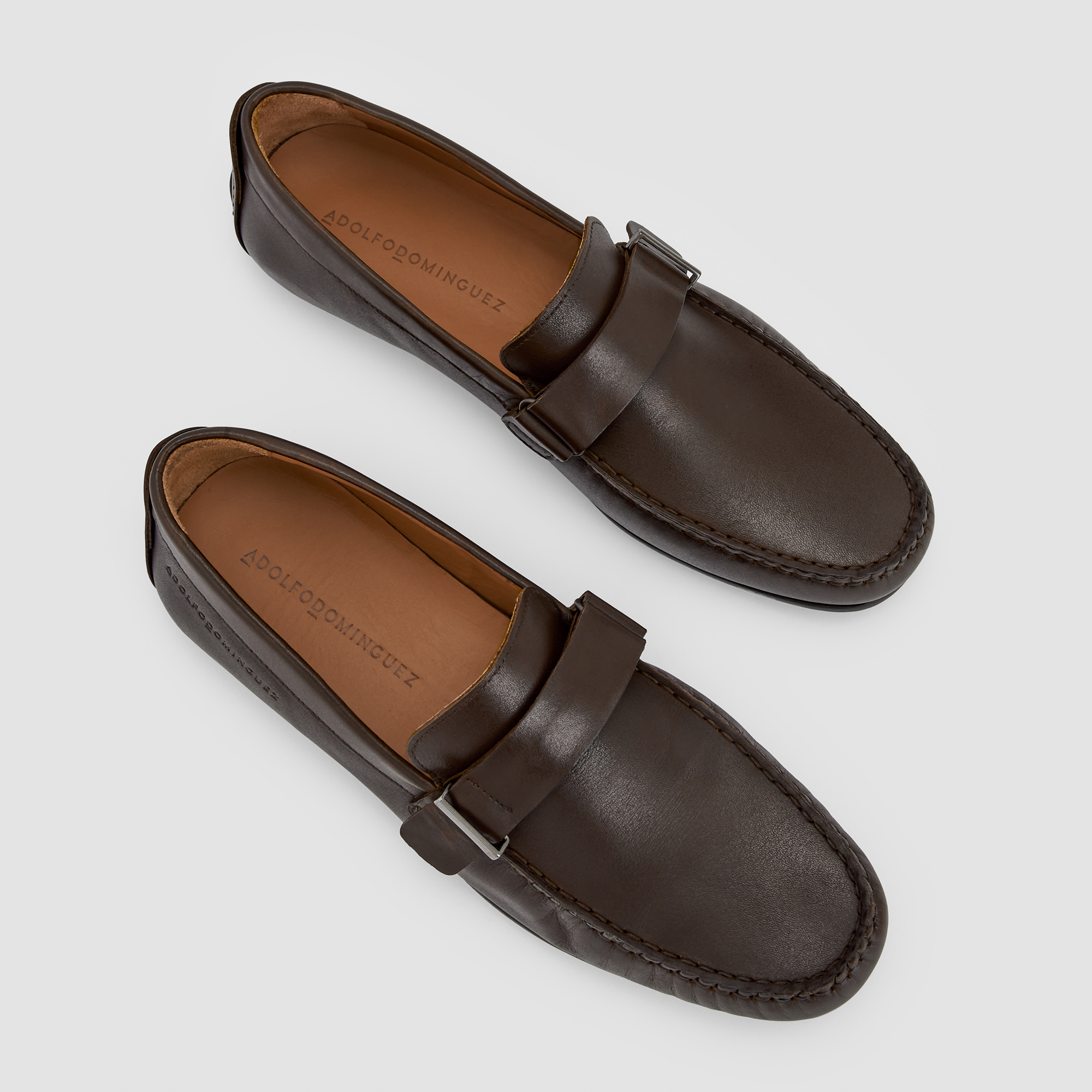Bovine leather moccasin image number 1