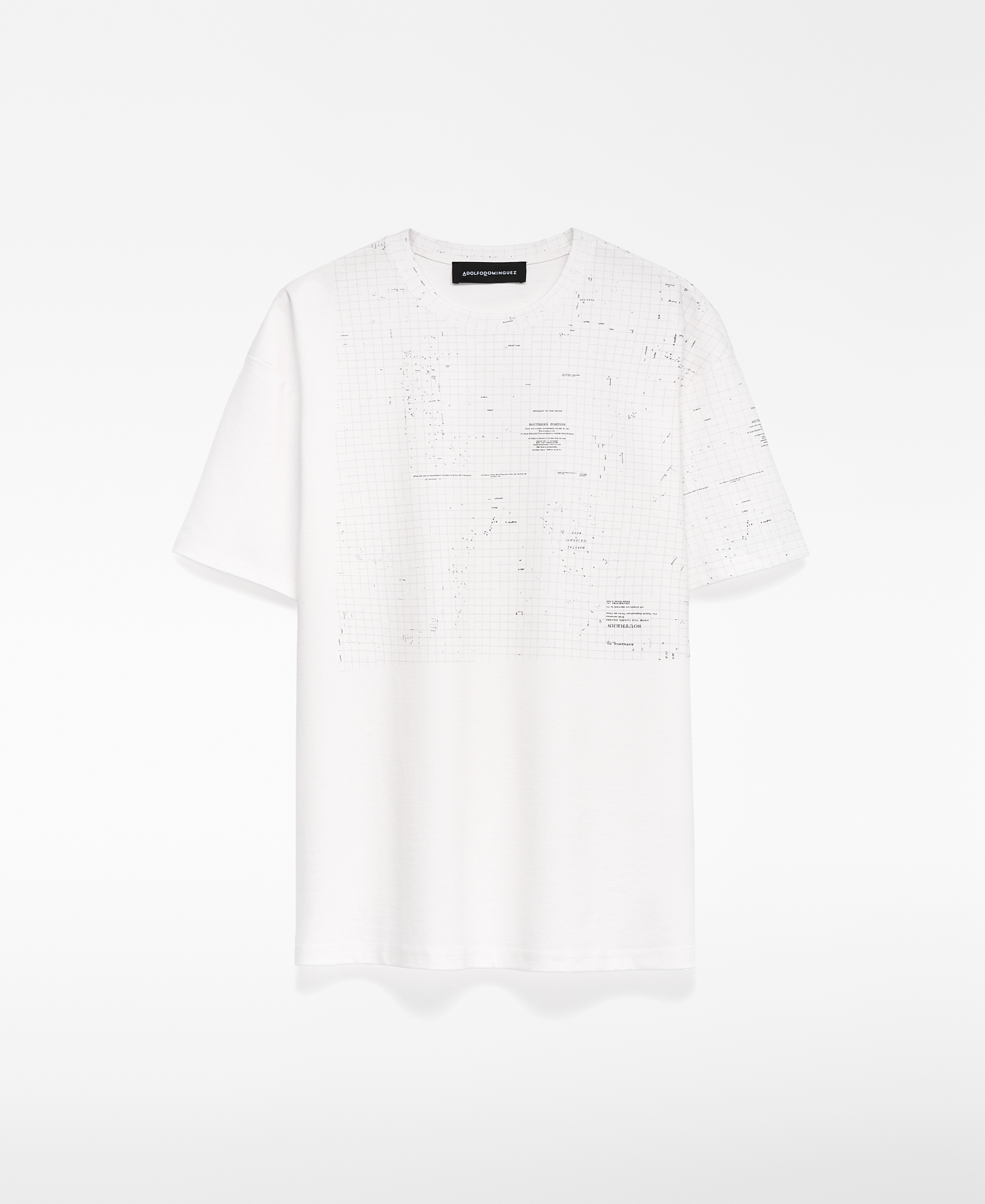 Camiseta estampado mapa hombre image number 4