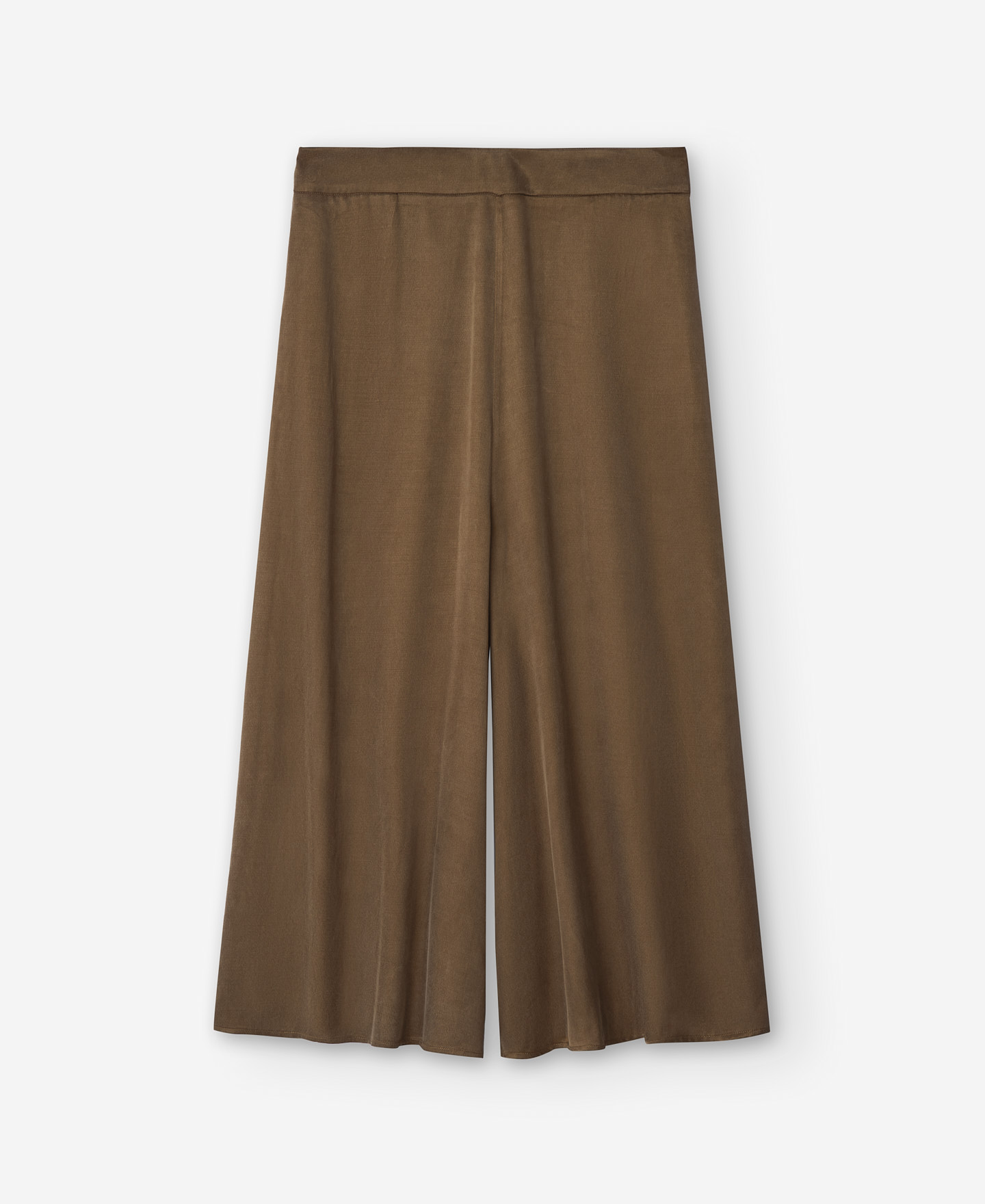 Pantalón palazzo marrón image number 4