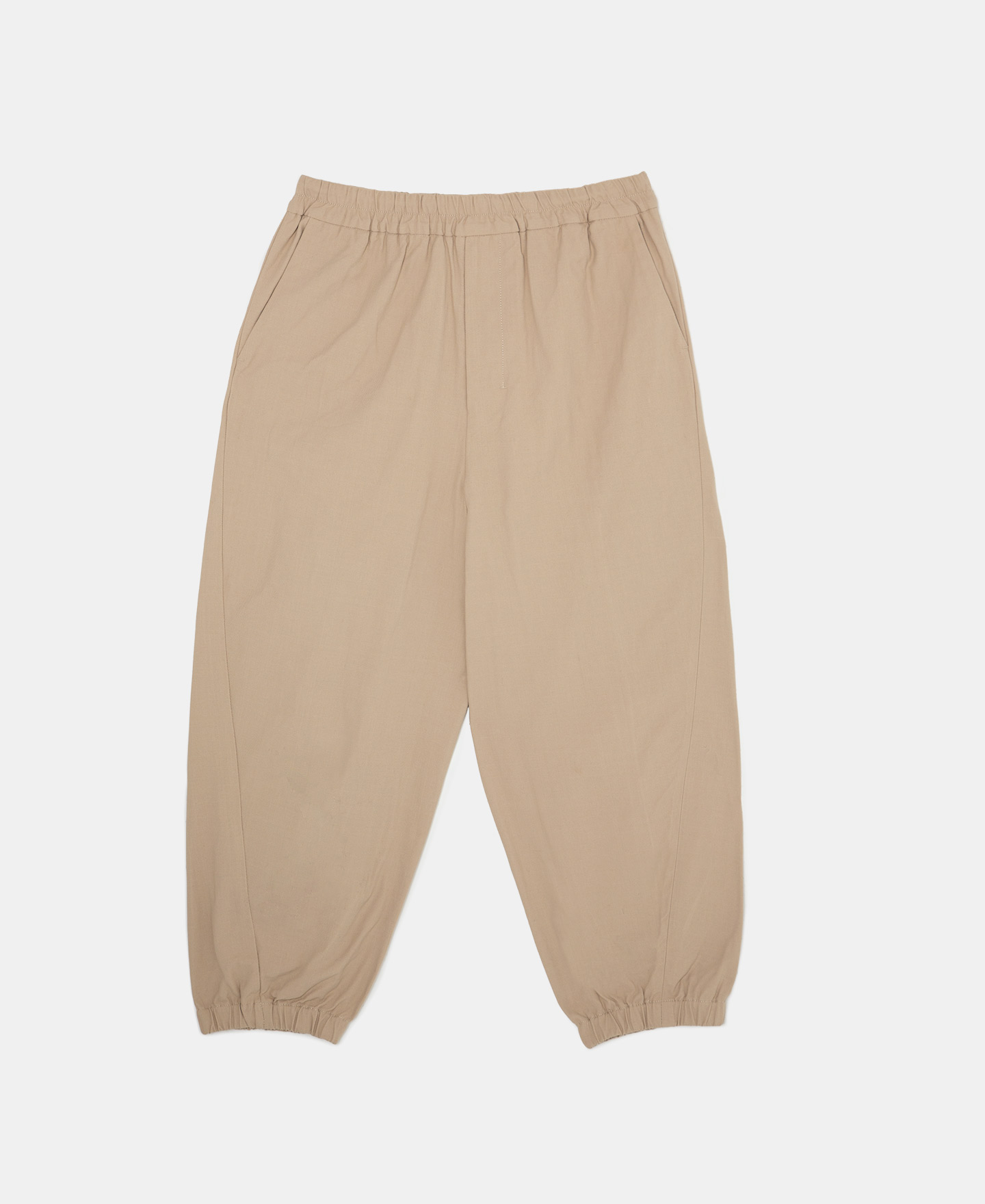 Ankle length elasticated nylon trousers image number 4