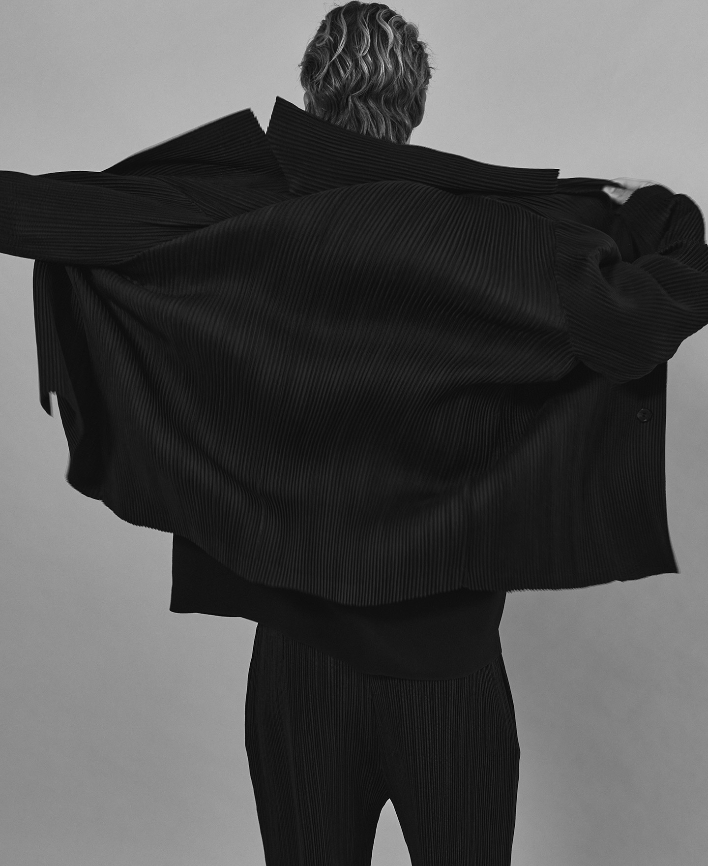 Crinkle blazer image number 7