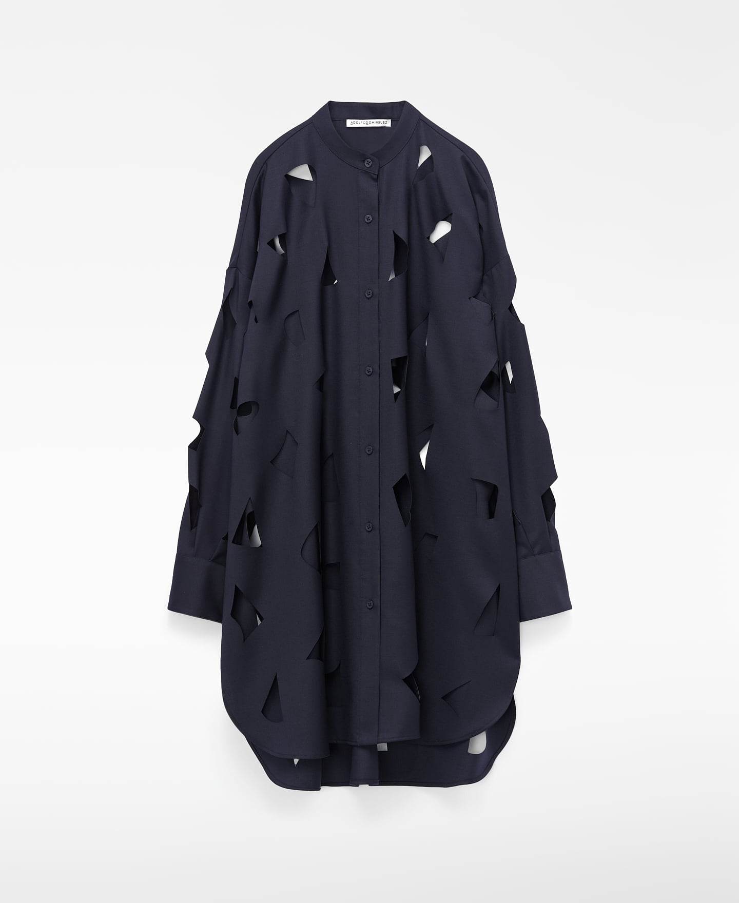 Camisa oversize troquelada image number 4