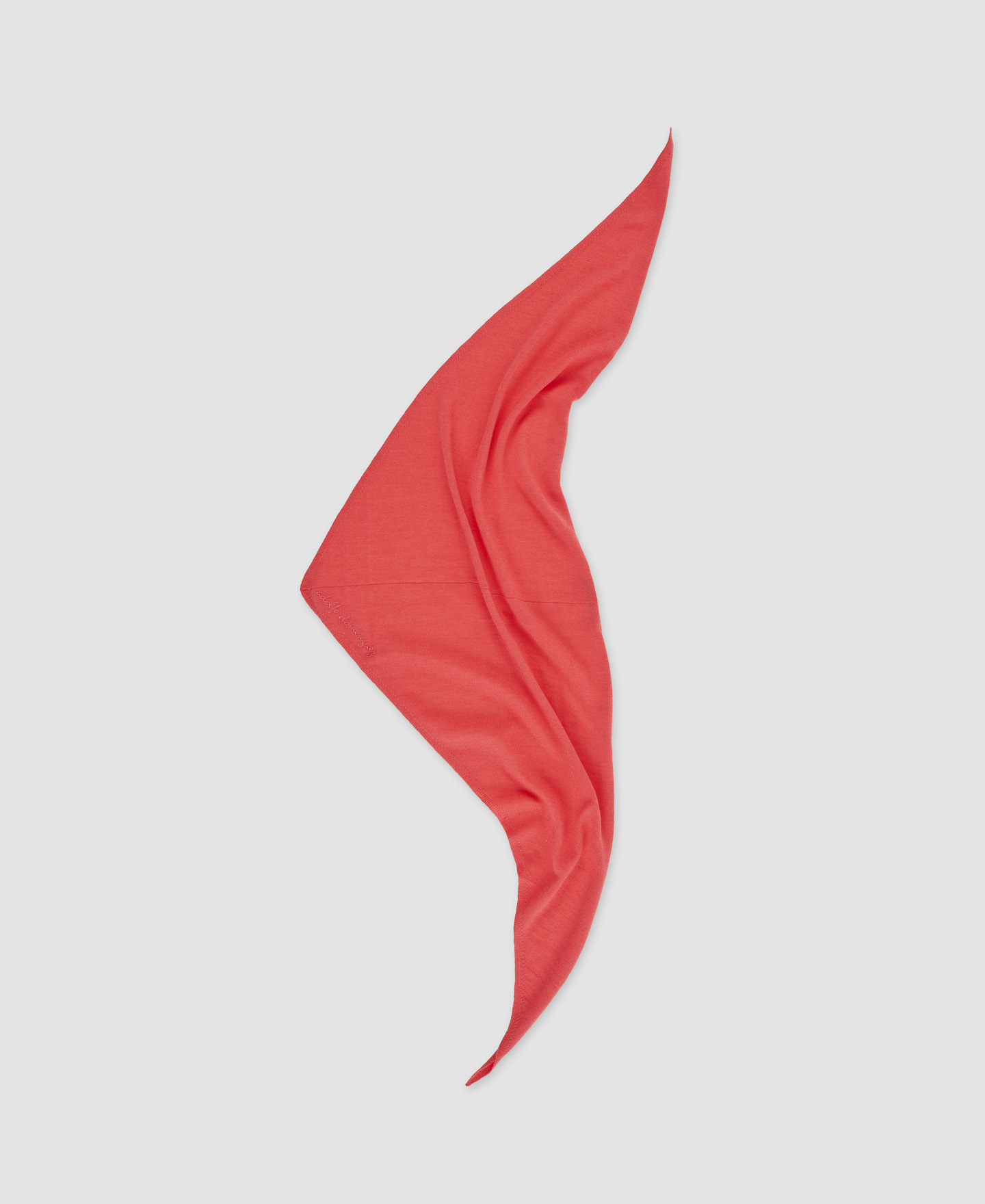 Merino wool triangular bandana image number 1