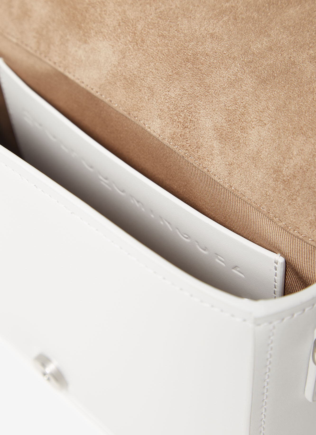 Vachetta leather flap bag image number 2