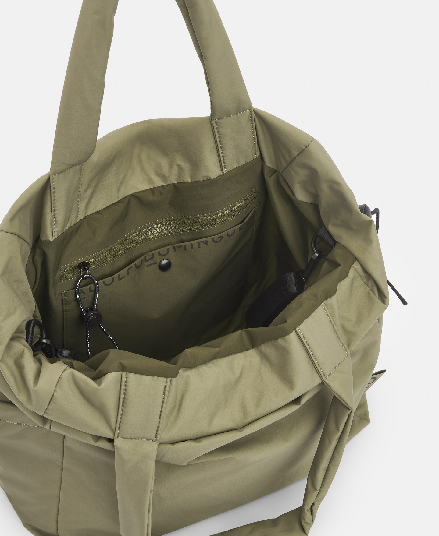 Recycled nylon shopper bag image number 2