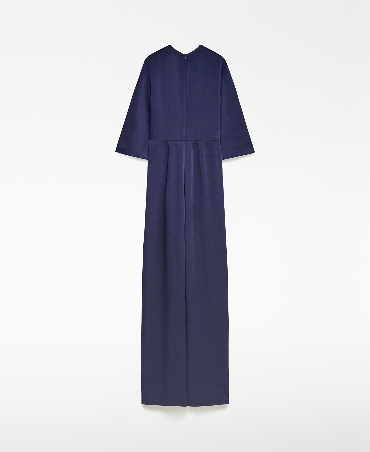 Navy blue long jumpsuit woman image number 5