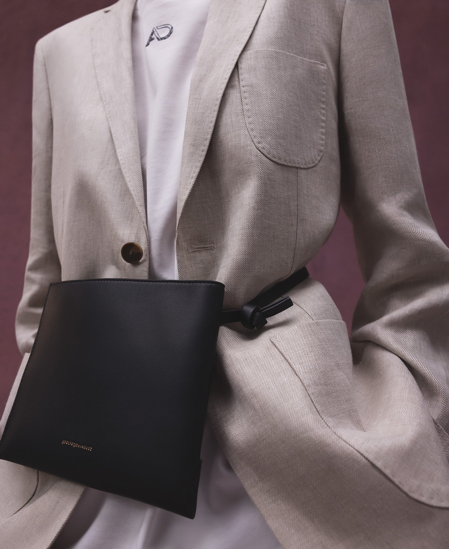 Responsible leather mini belt bag woman image number 3