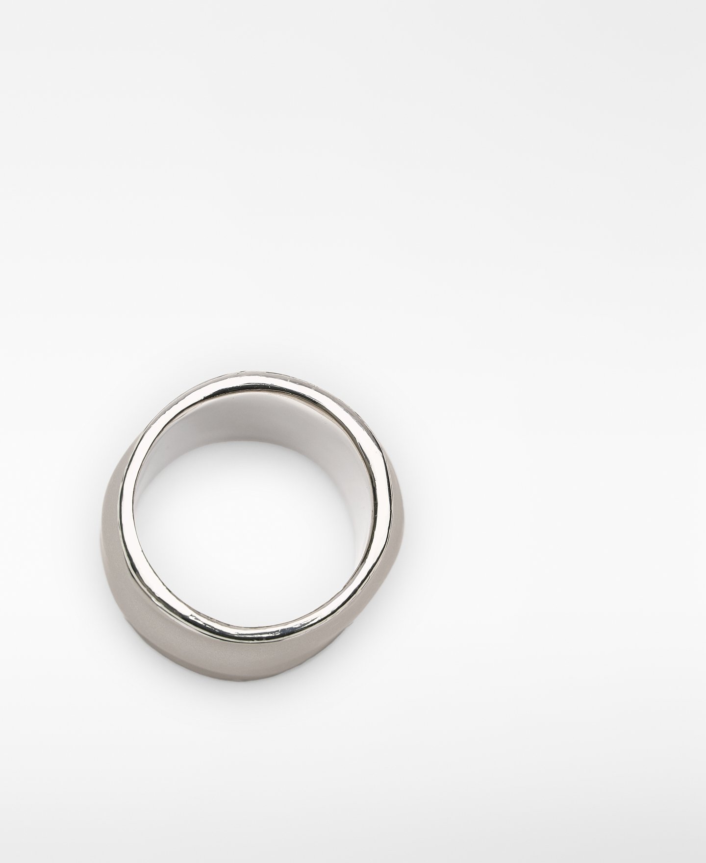 Double-finish metal ring woman image number 1