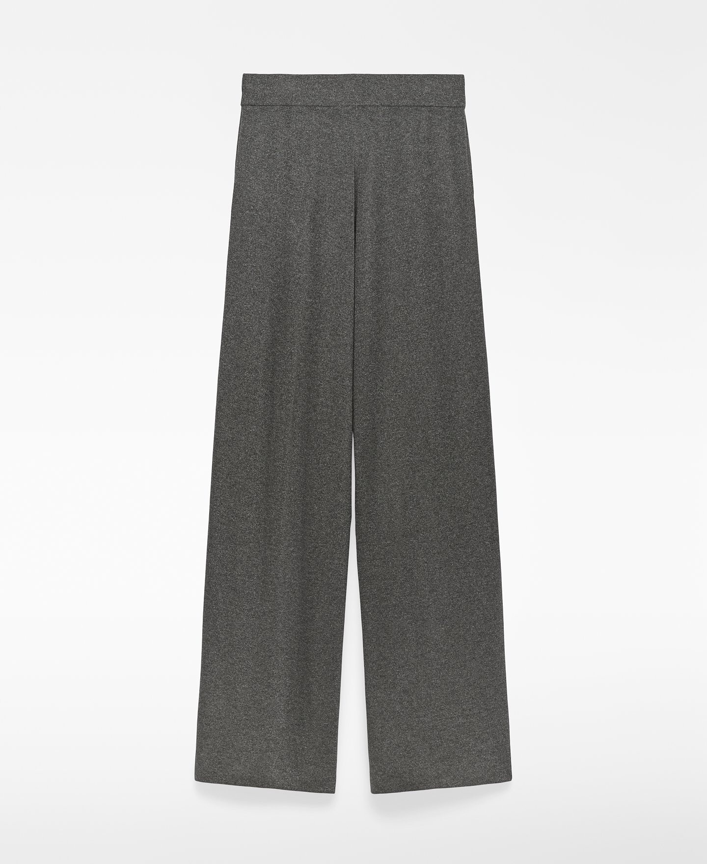 Metallic knit wide-leg trousers woman image number 5
