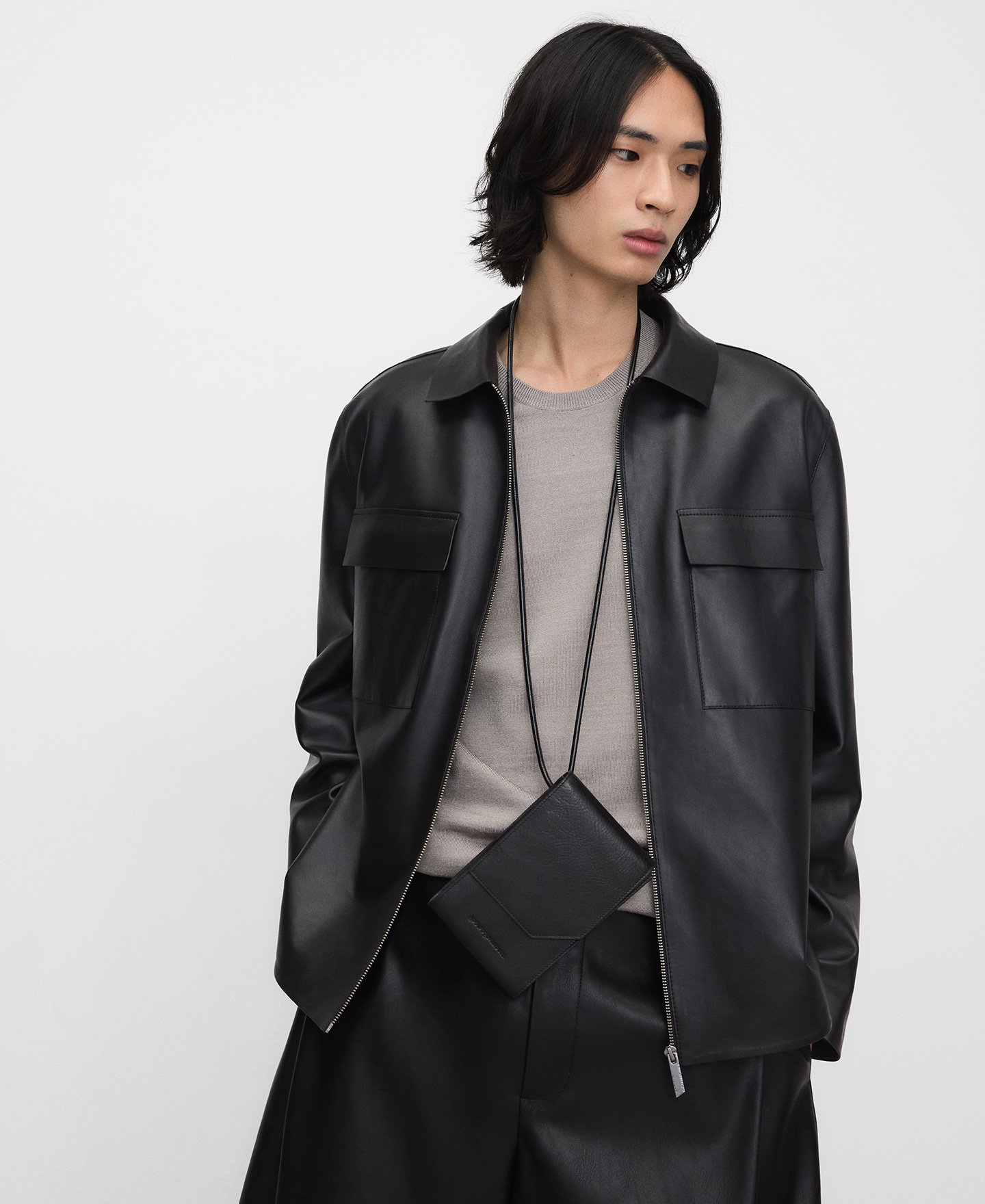 Relaxed fit knit T-shirt image number 0