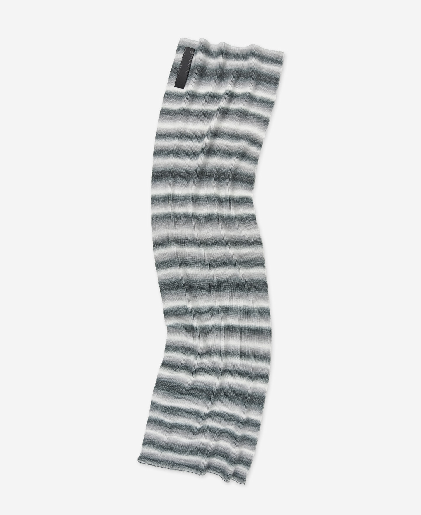 Charcoal grey acrylic scarf for women image number 1