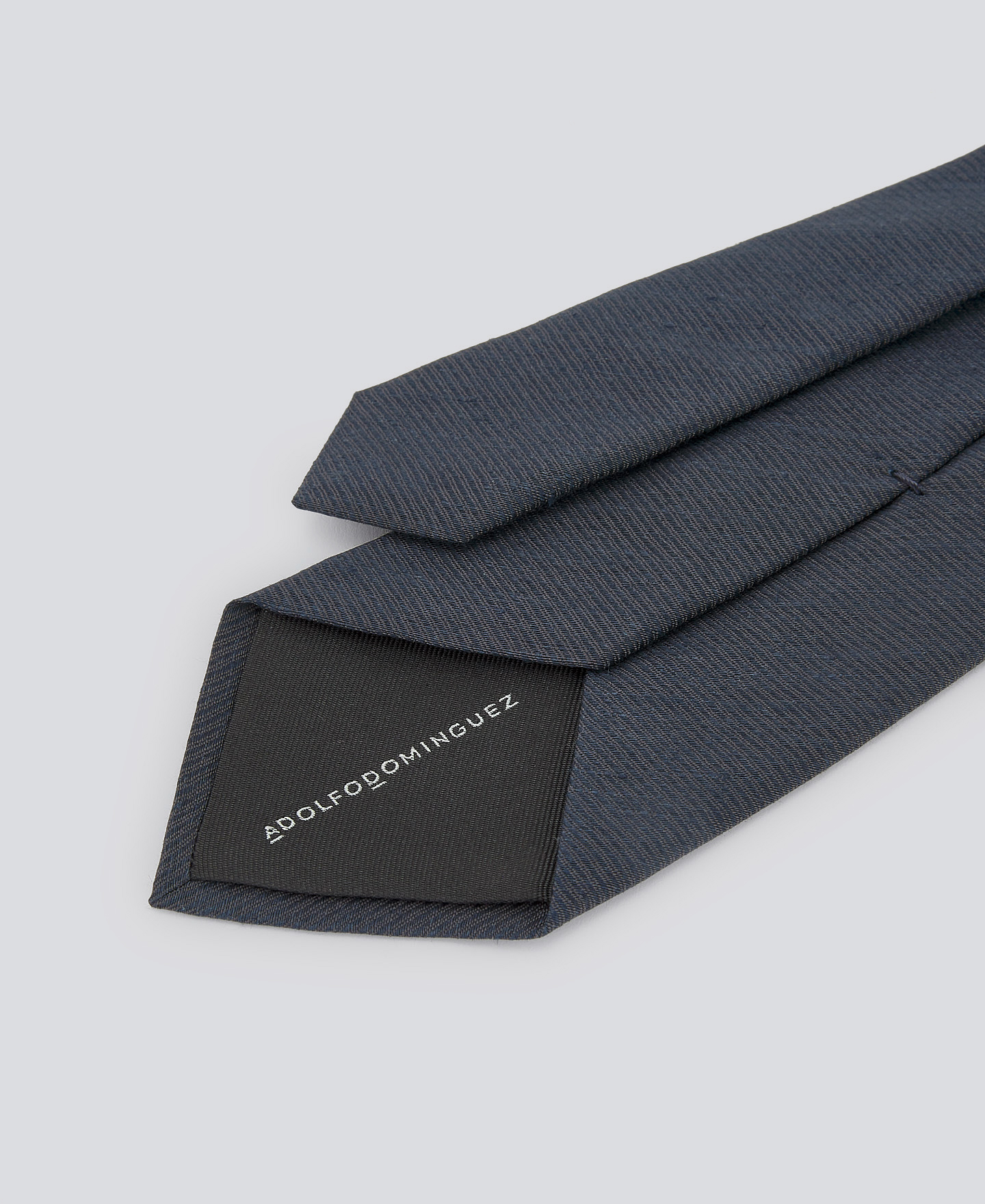 Corbata tejido seda textura hombre image number 1