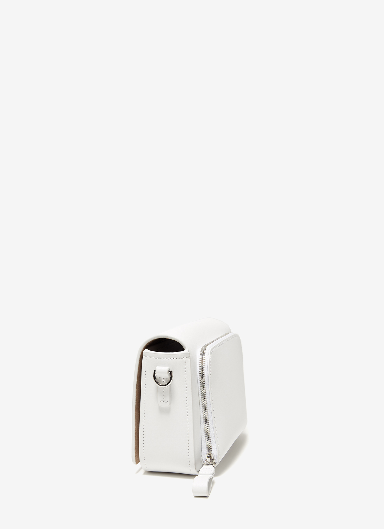 Vachetta leather flap bag image number 3