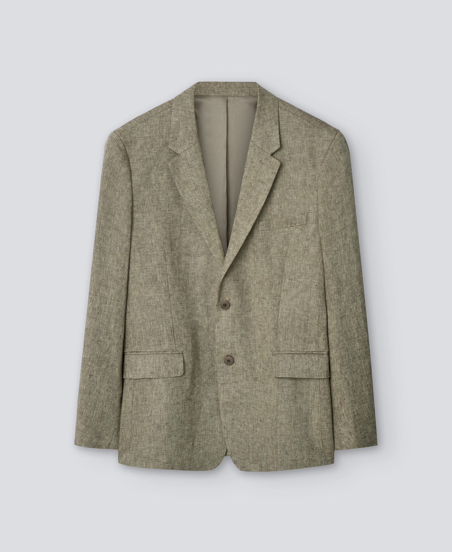 Regular fit blazer man image number 4