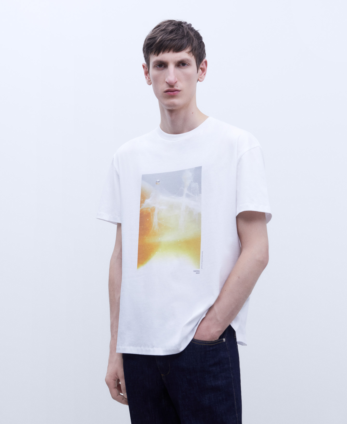 Oversize photo print t-shirt image number 0