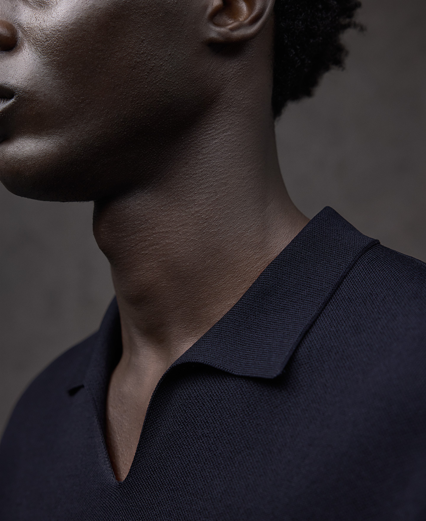 Polo oversize en punto hombre image number 3