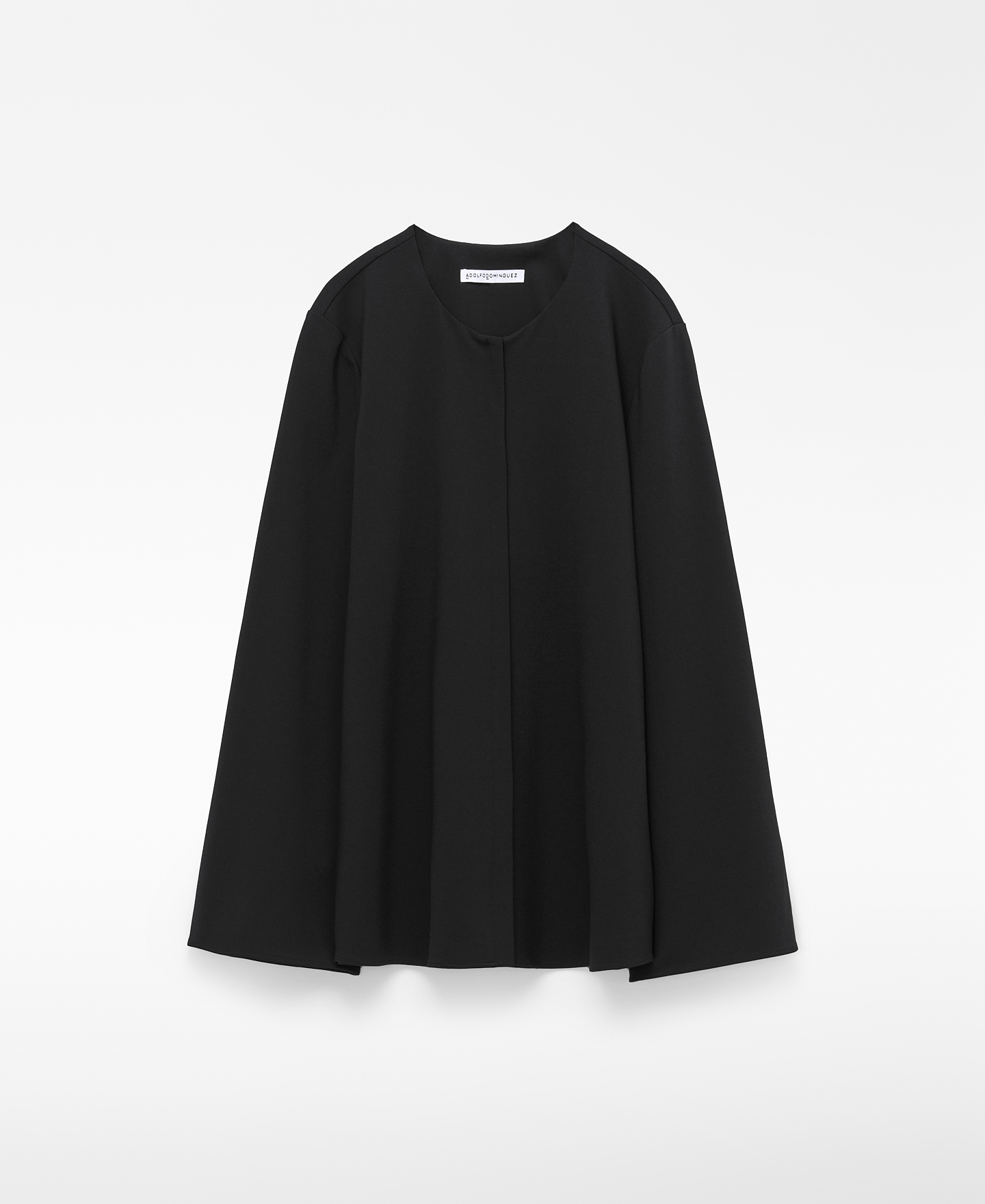 A-line top with concealed zipper closure image number 4
