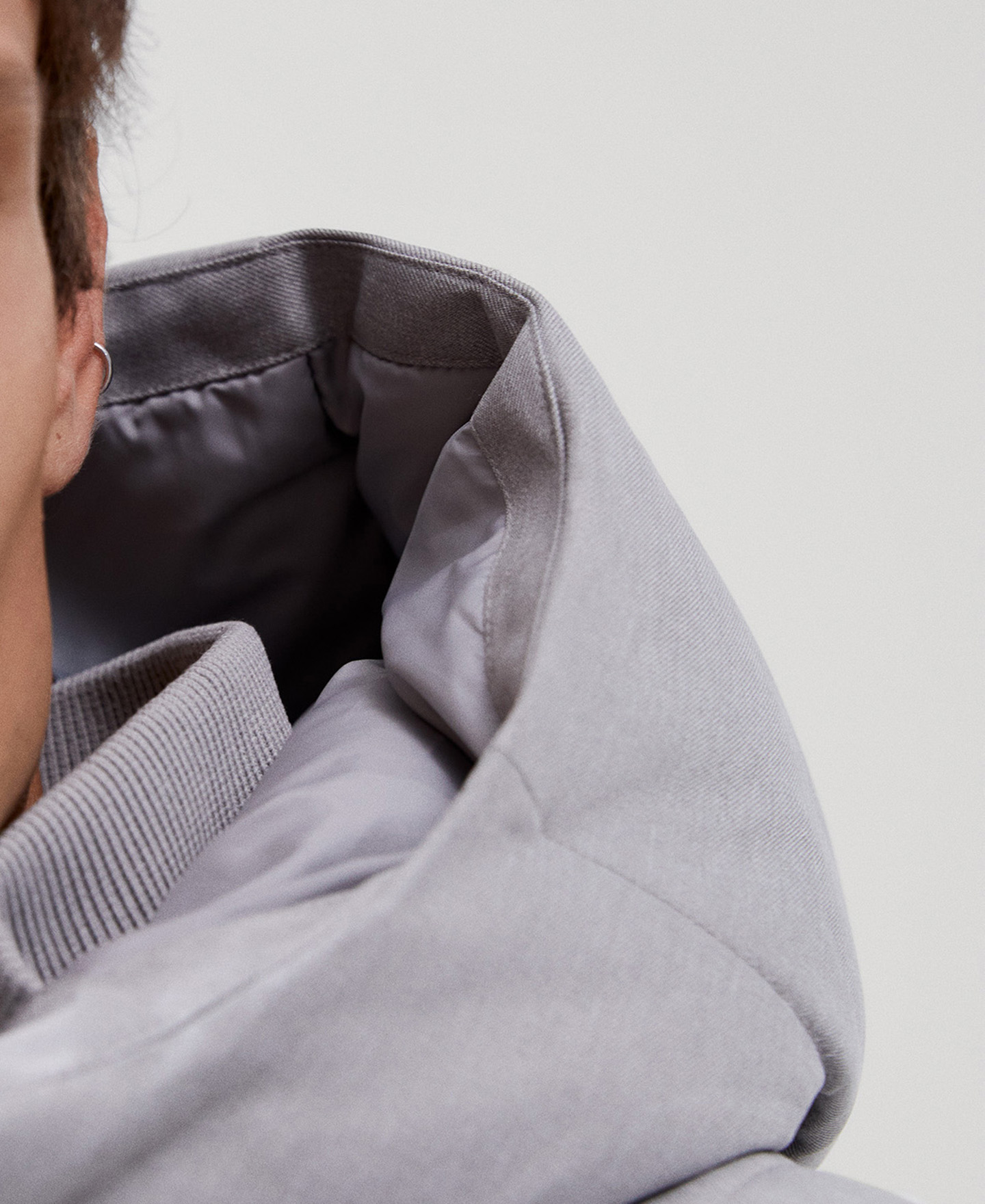 Padded hood jacket image number 4