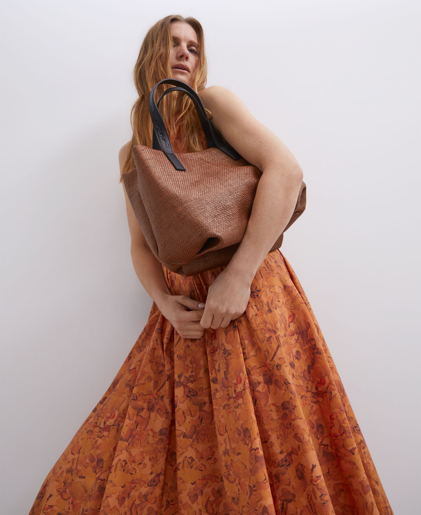 Toffee rafia shopper image number 3