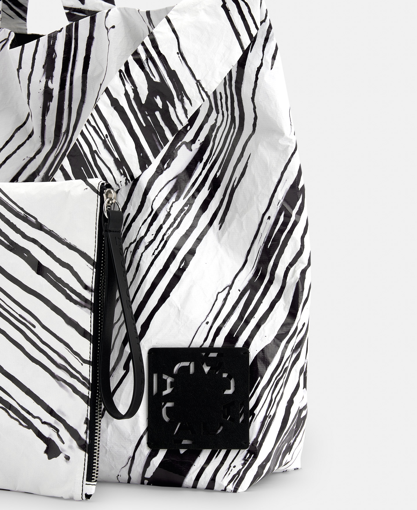 Recycled material animal print shopper image number 3