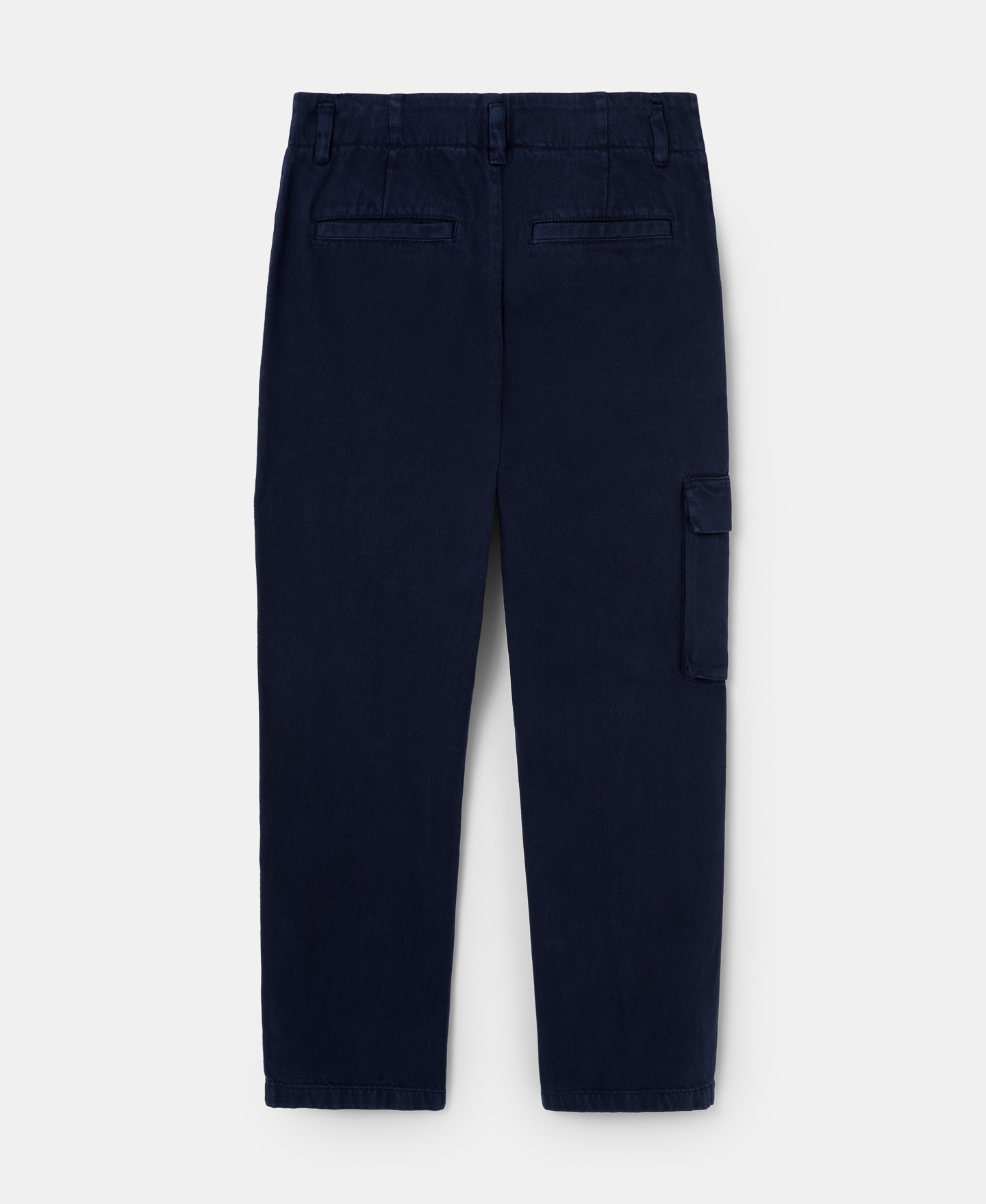 Cotton twill cargo trousers image number 3