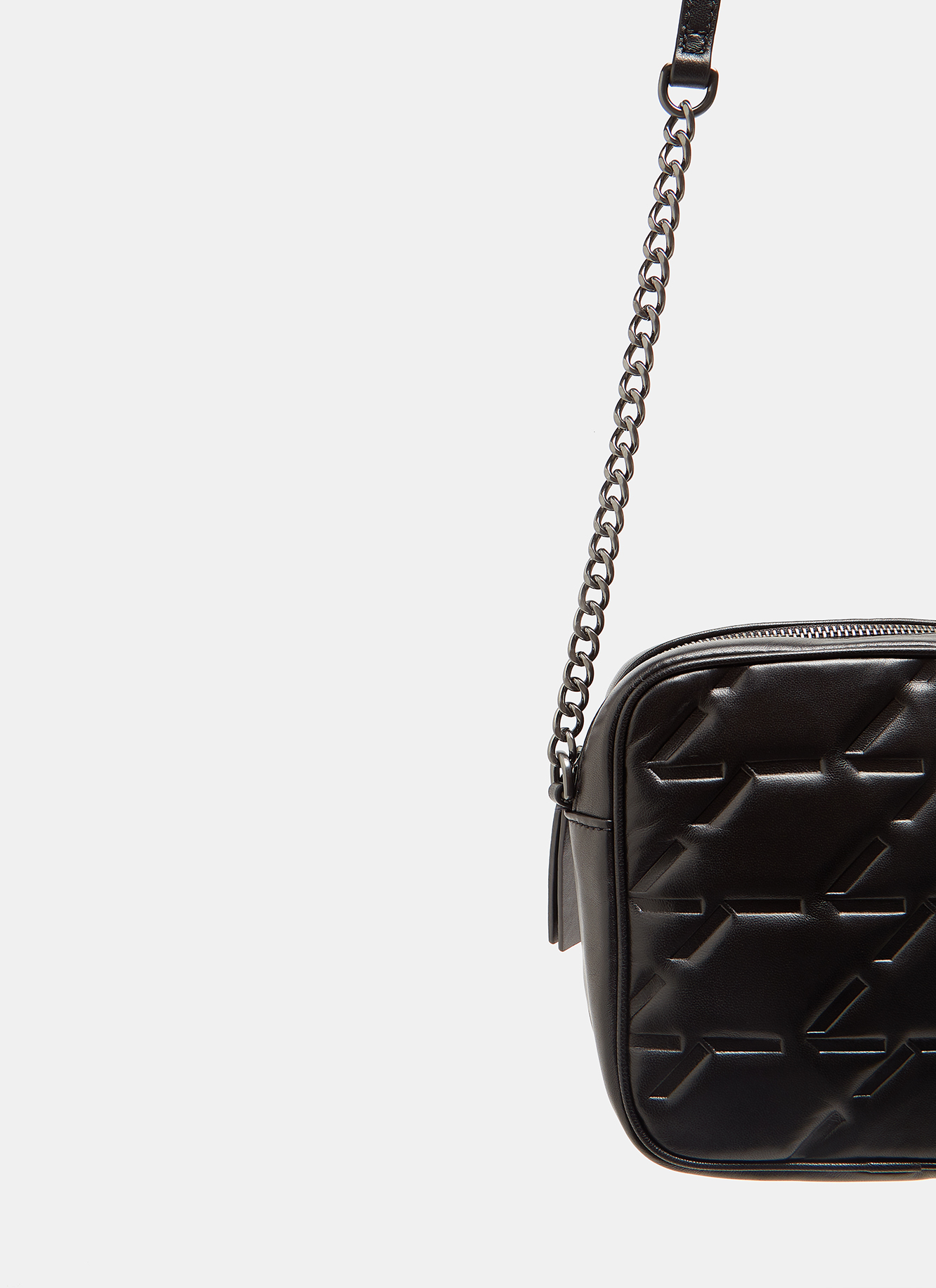 Quilted leather crossbody bag image number 2