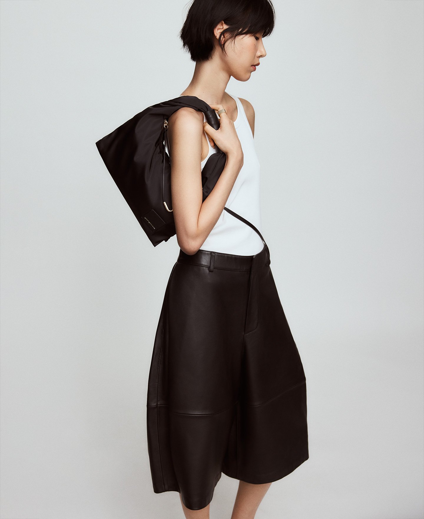 Nube medium nylon bag image number 4