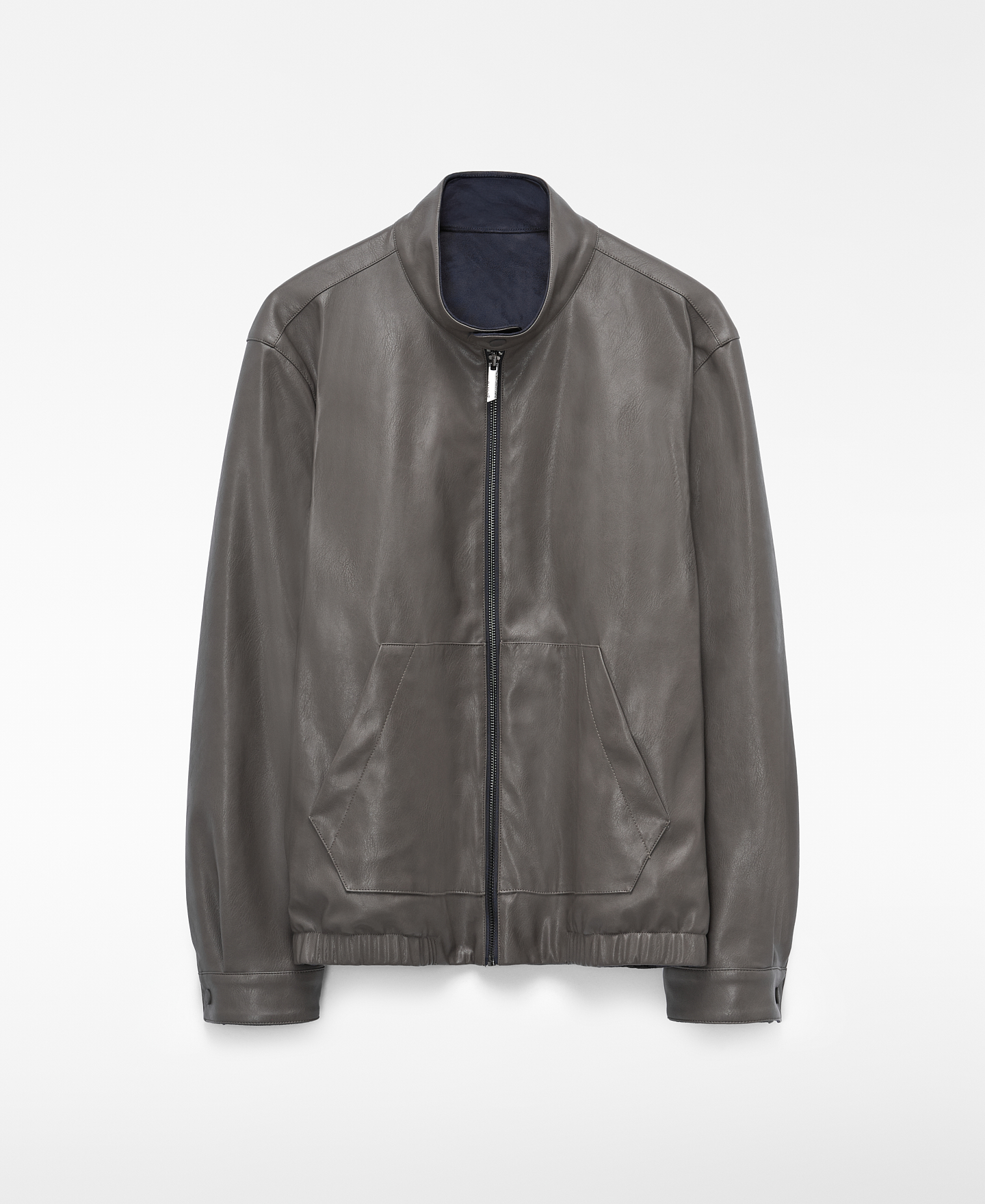 Leather-Non-Lather reversible jacket image number 6