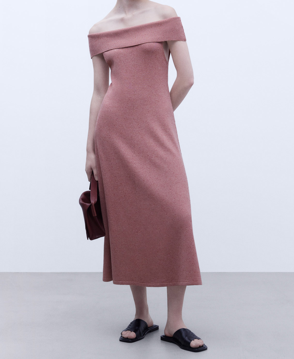 Bateau collar dress image number 1