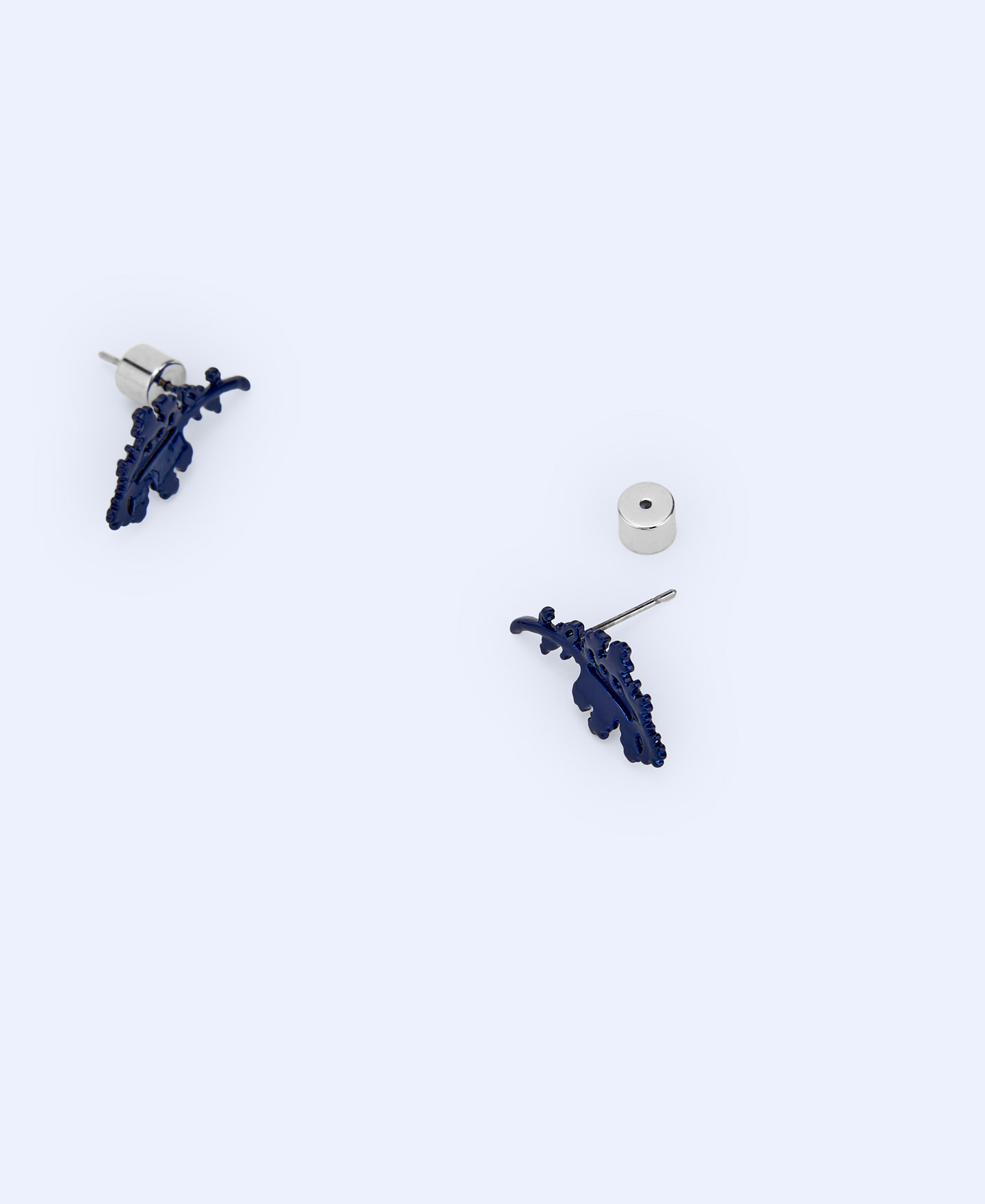 Brass and resine Hoja earring image number 2