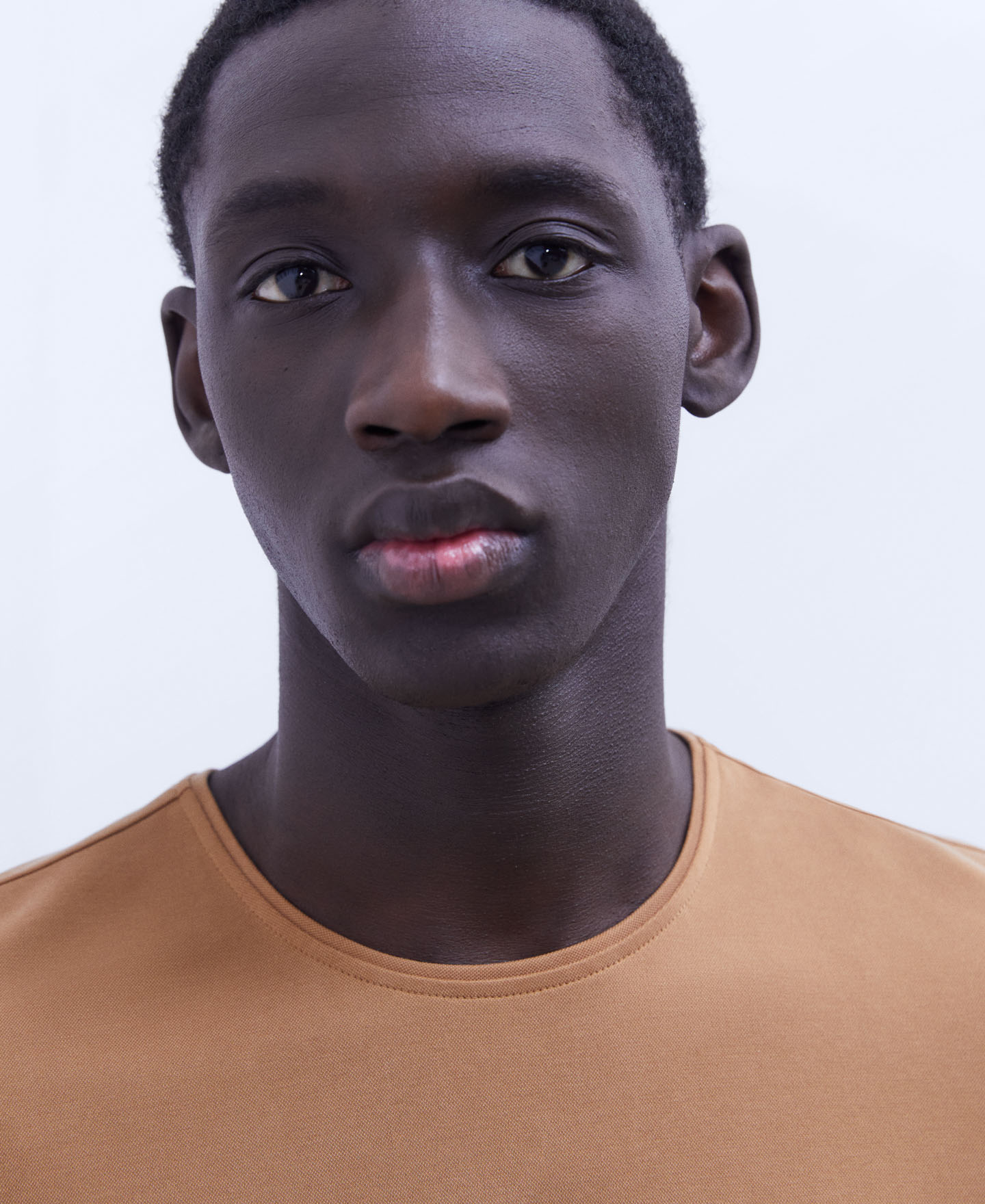 Modal crew neck T-shirt image number 3