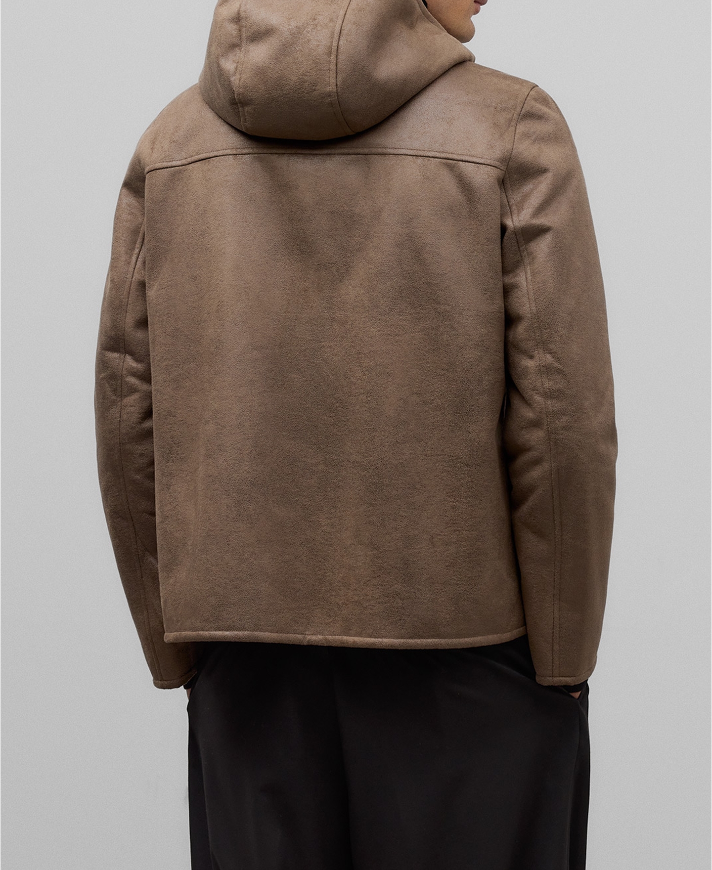 Chaqueta Piel No Piel con capucha hombre image number 2