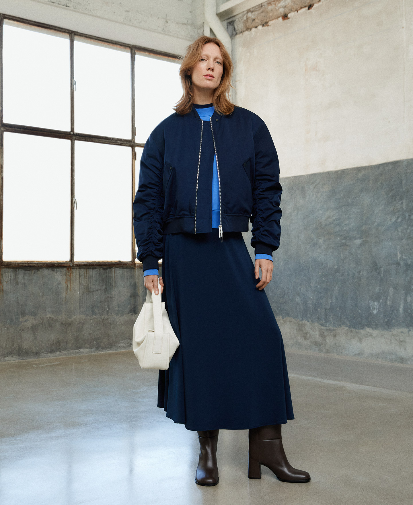 Padded bomber jacket image number 0