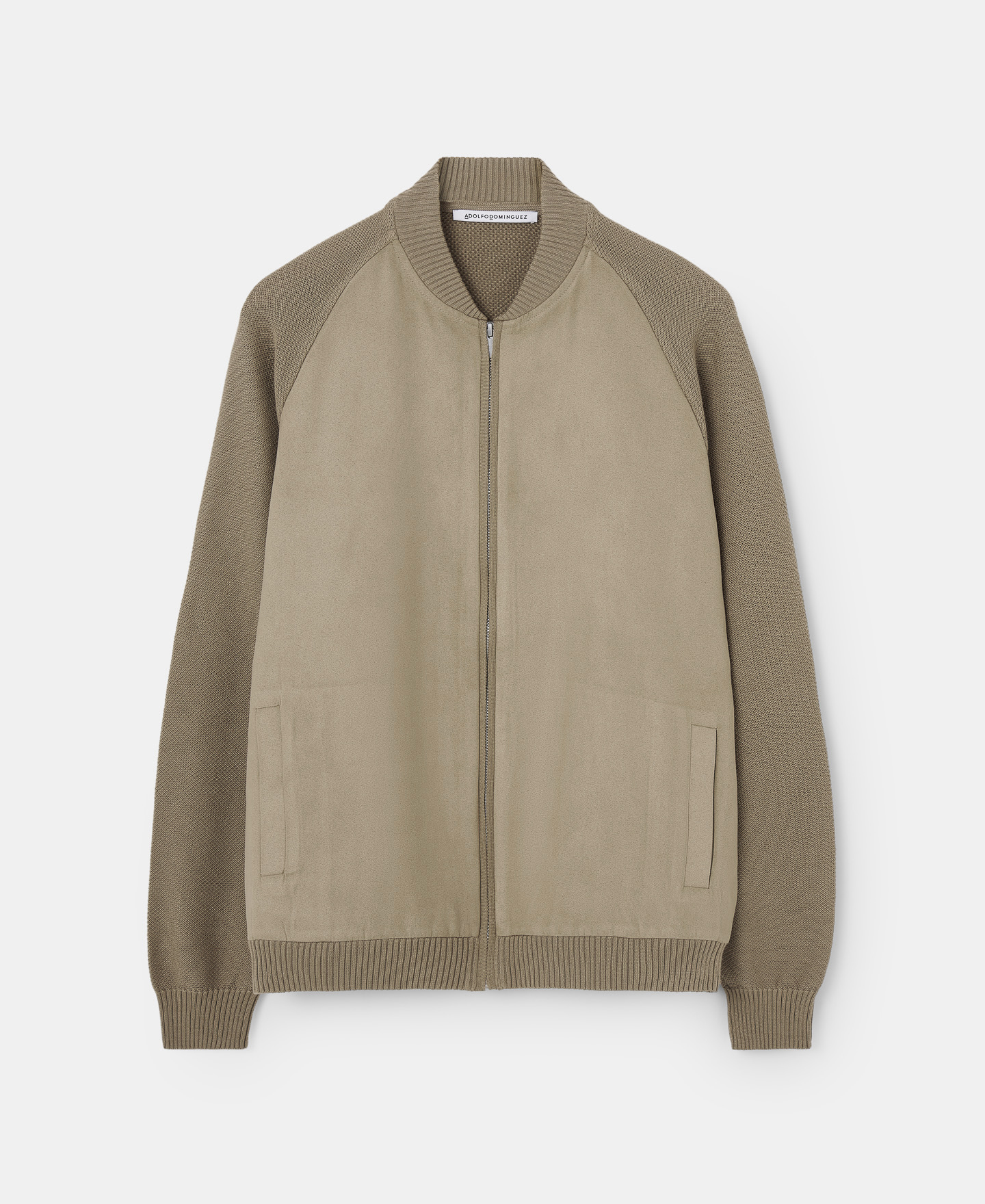 Varsity cardigan with zip closure image number 4