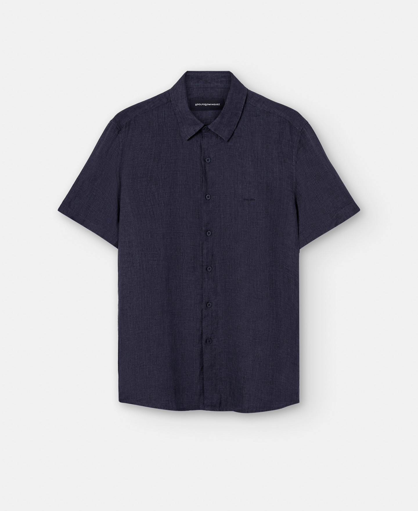 Short sleeve linen shirt image number 4