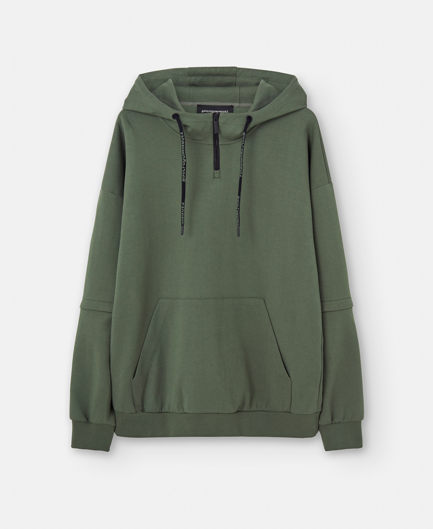 Cotton sweatshirt detachable sleeves image number 6