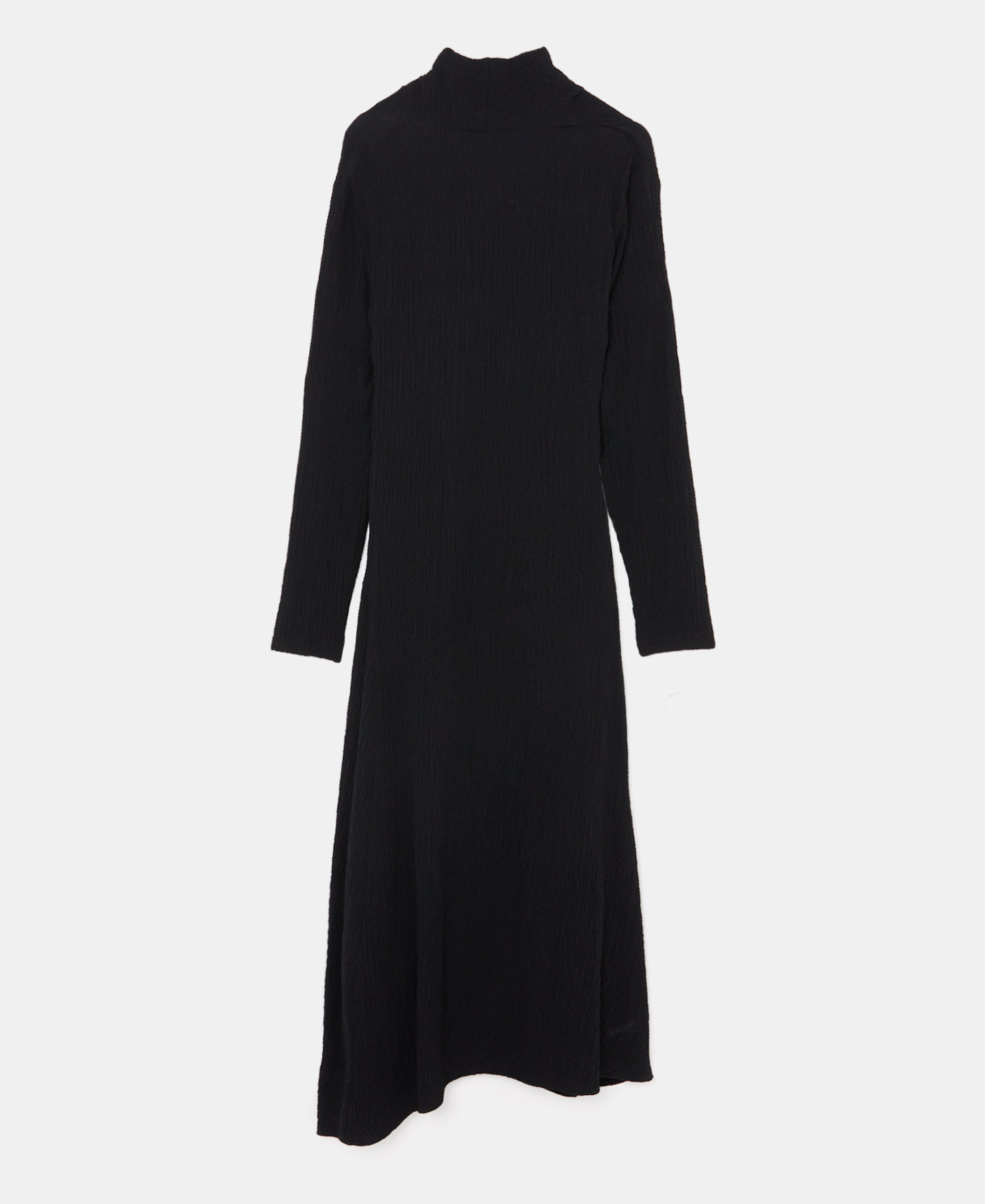 Ruffled fabric long dress image number 5