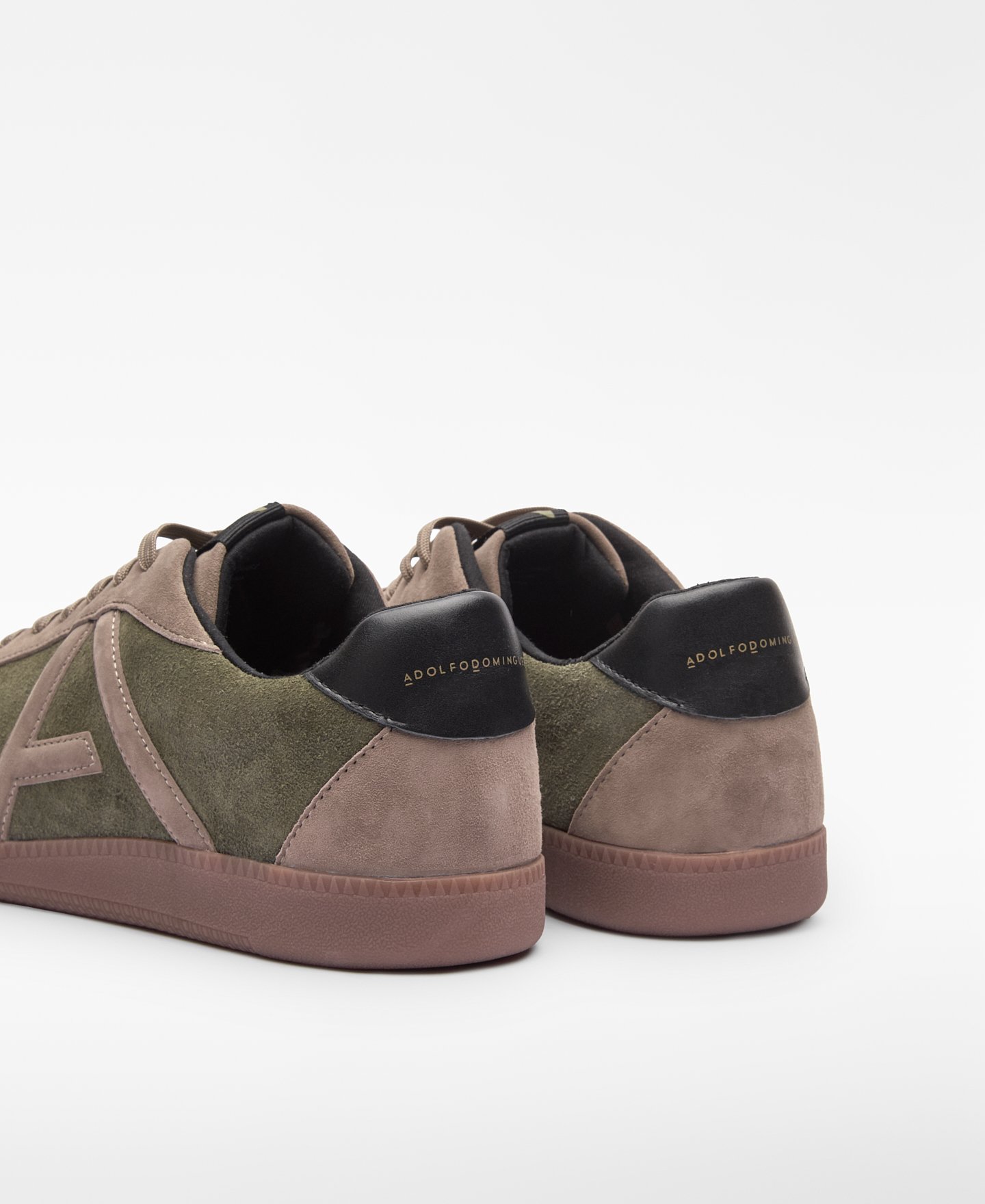 Zapatilla ante maxi logo hombre image number 2