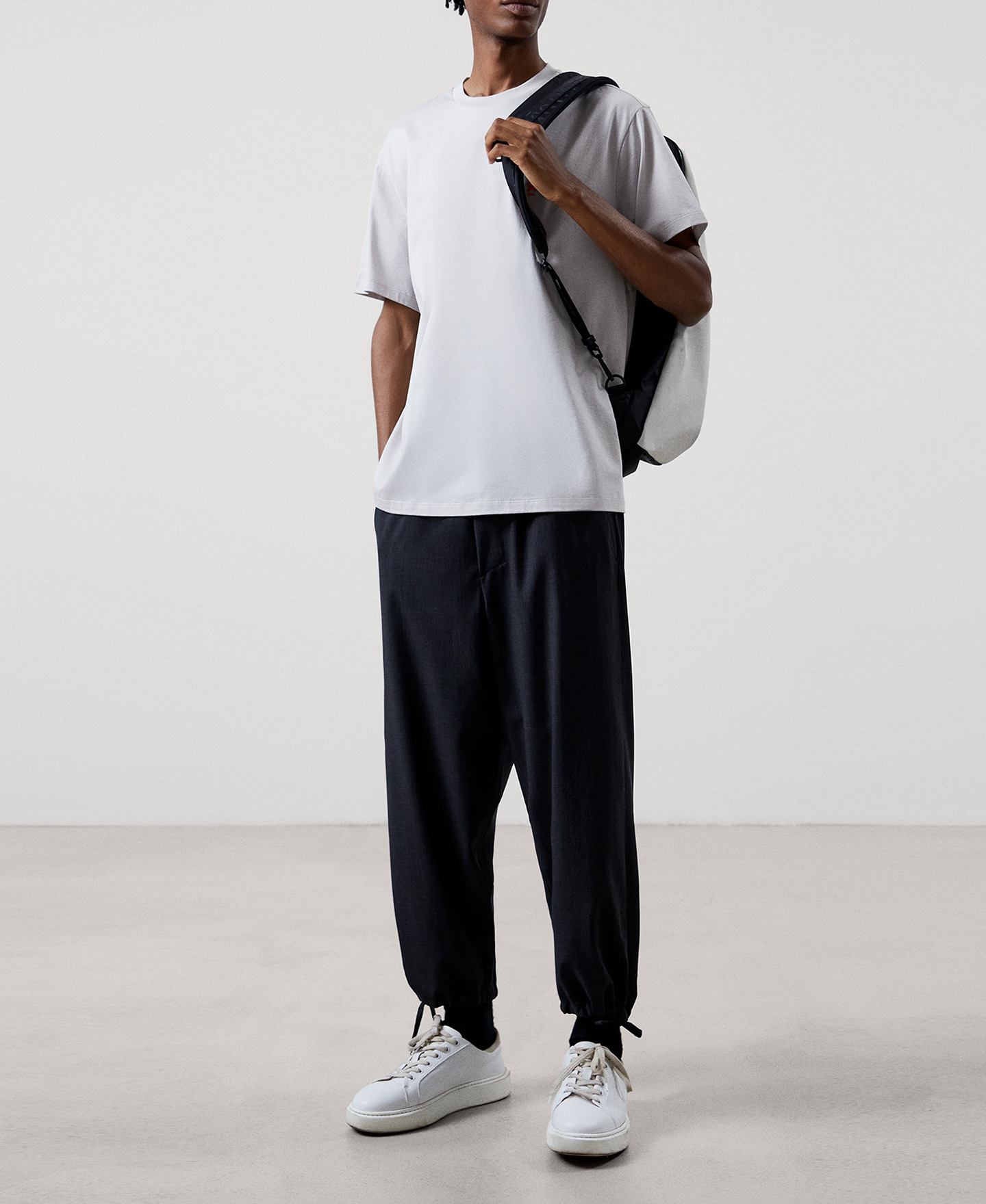 Oversize cotton t-shirt image number 1
