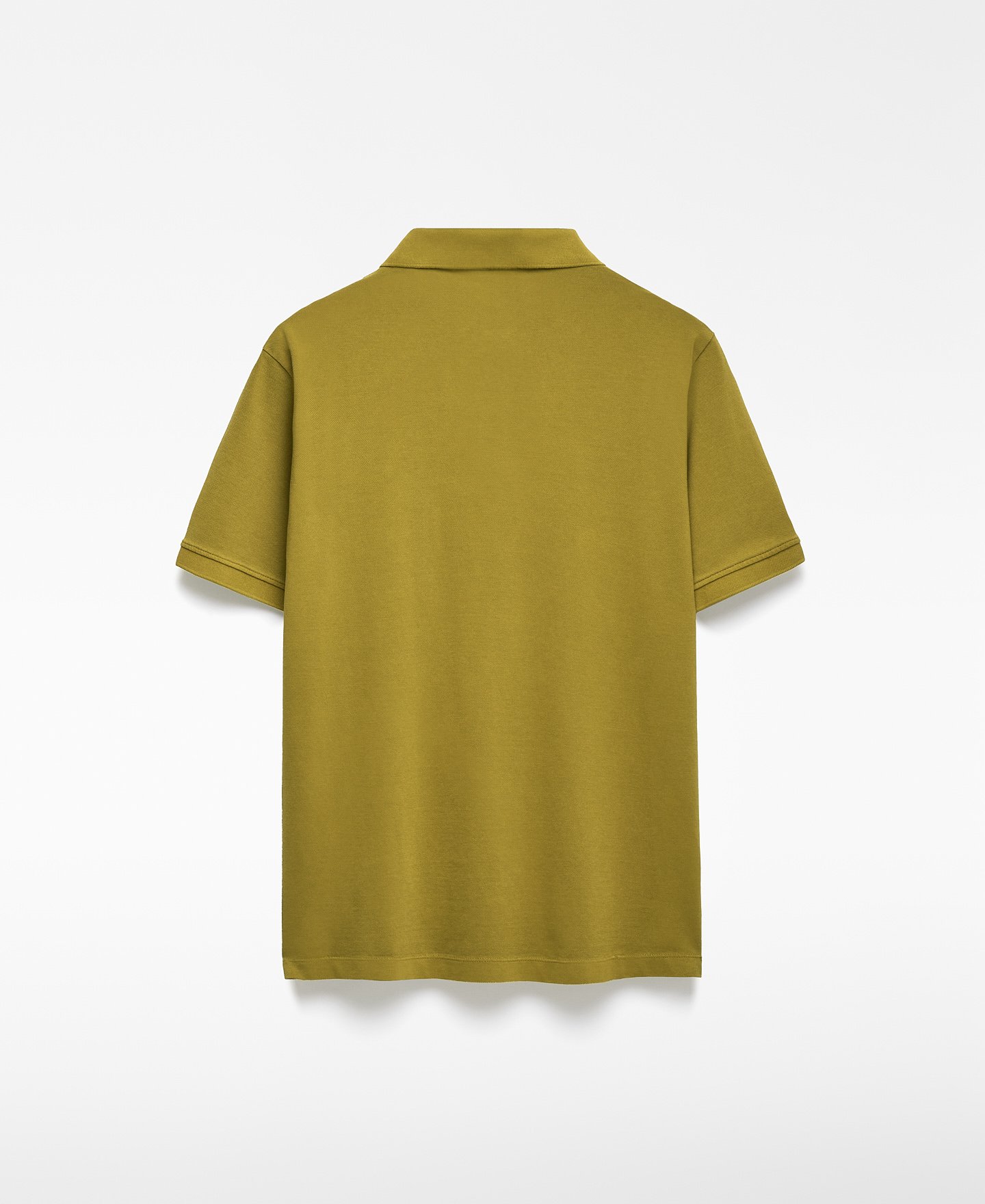 Cotton piqué regular fit polo shirt man image number 5