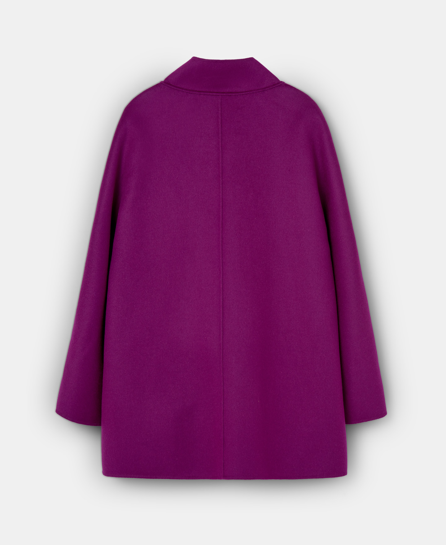 Double-face merino wool coat image number 5