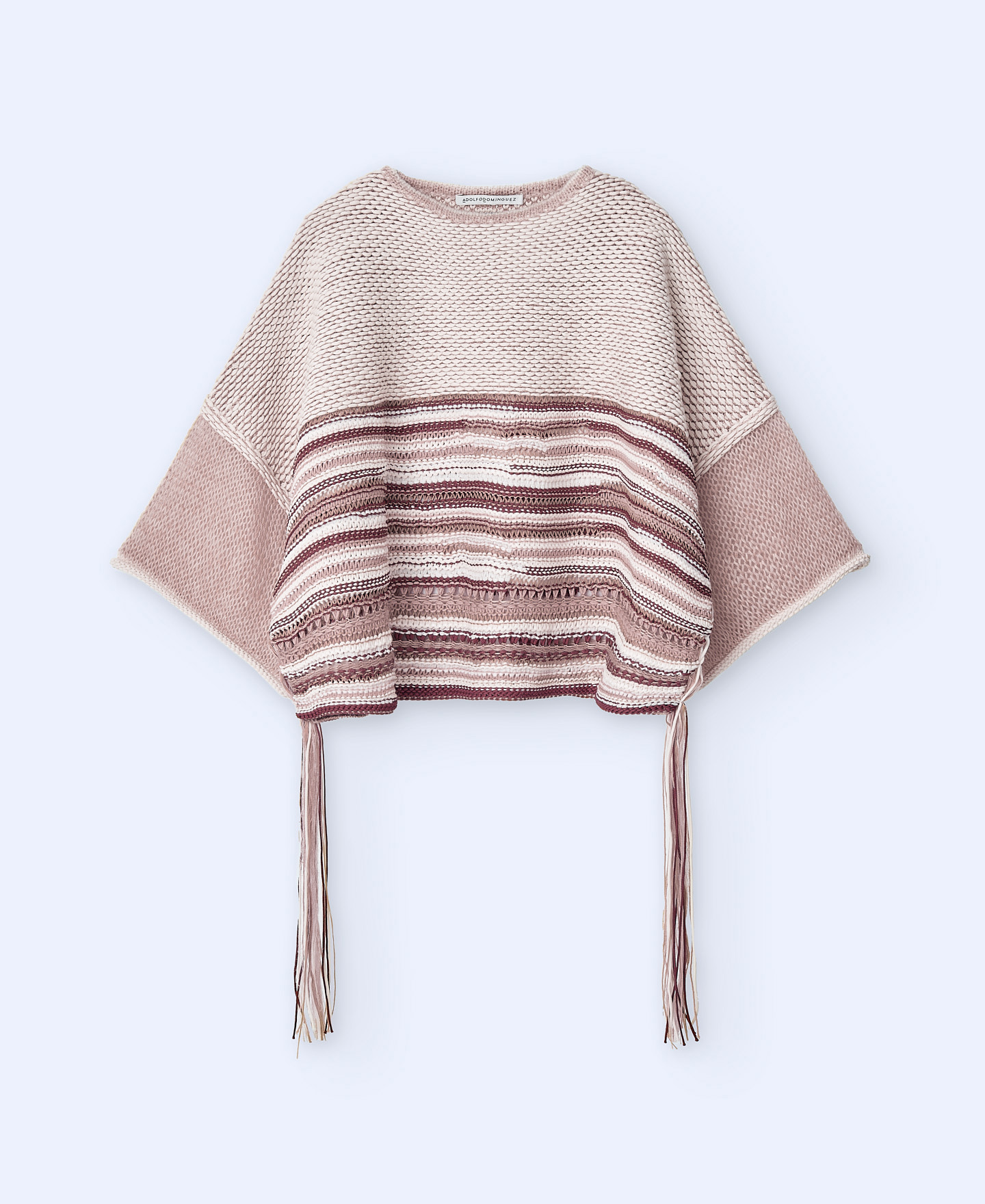 Oversize fringed sweater image number 2