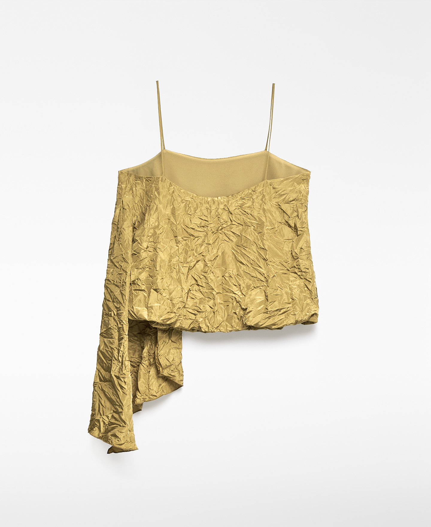 Asymmetrical piece strap top woman image number 5