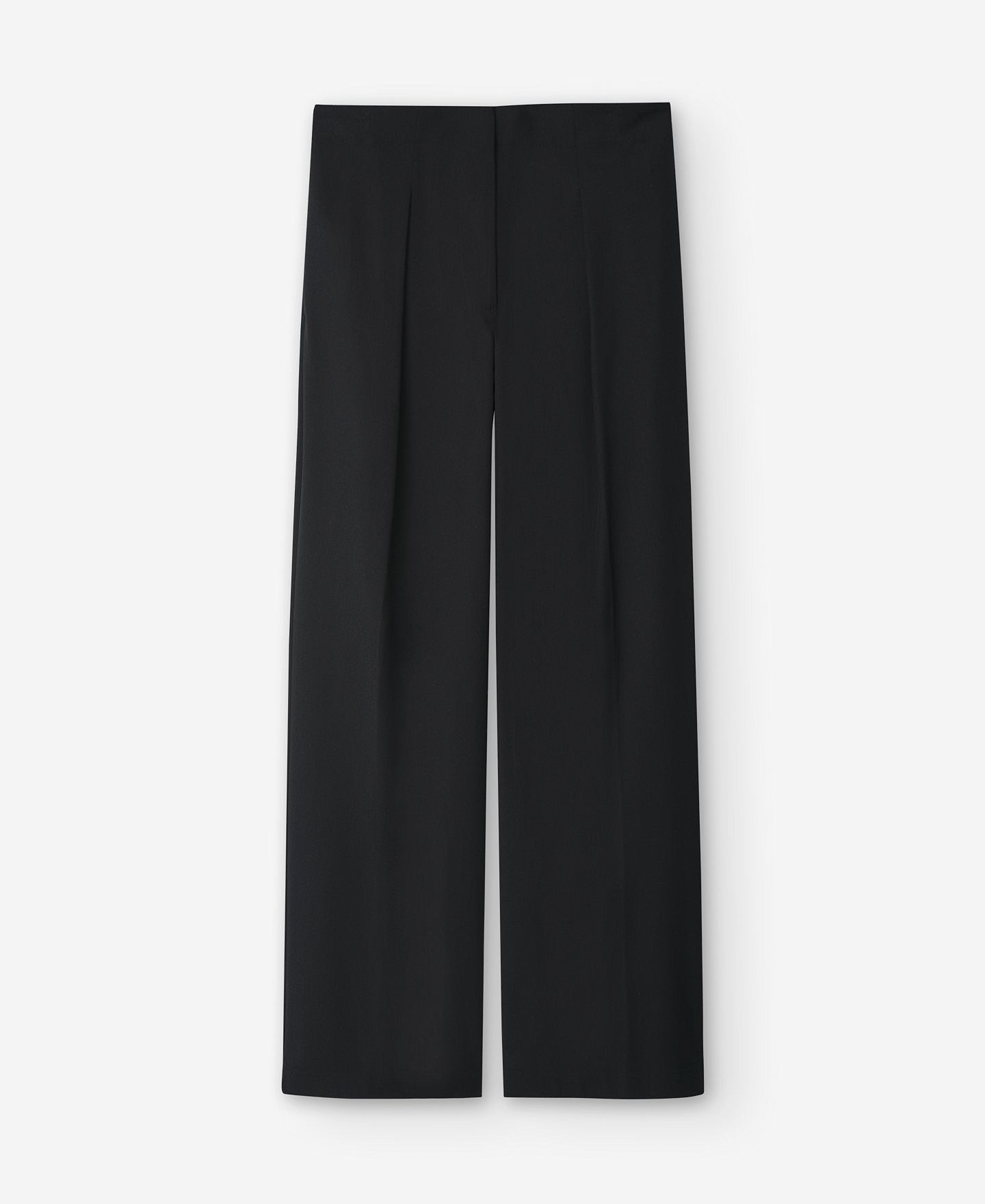 Women's black trousers with darts image number 4